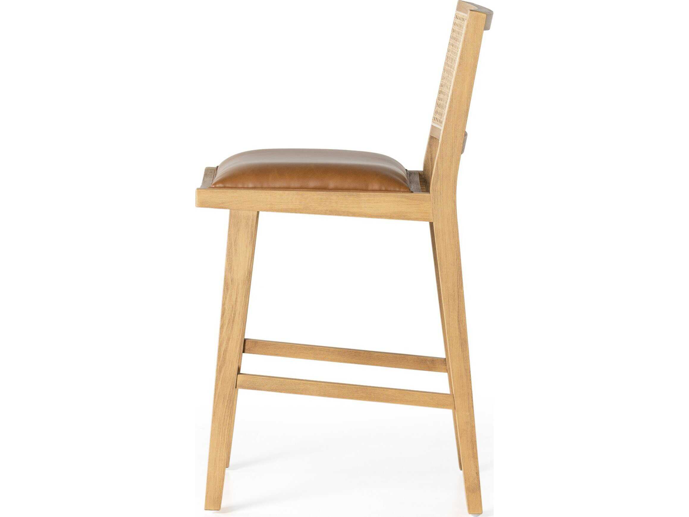 Four Hands Caswell Sage Sierra Butterscotch Counter Stool