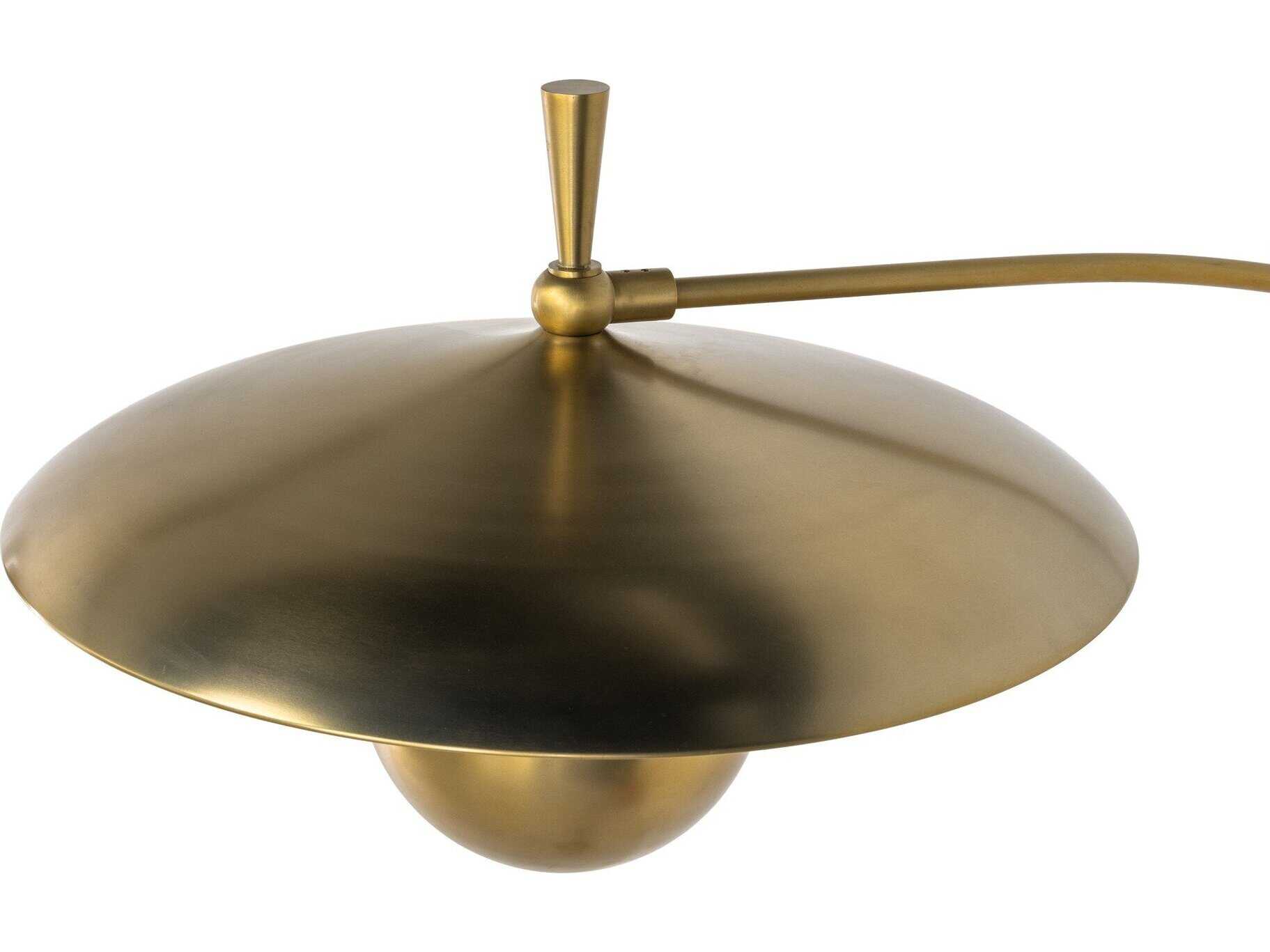 Four Hands Camden Bennington Antique Brass Iron  Sconce