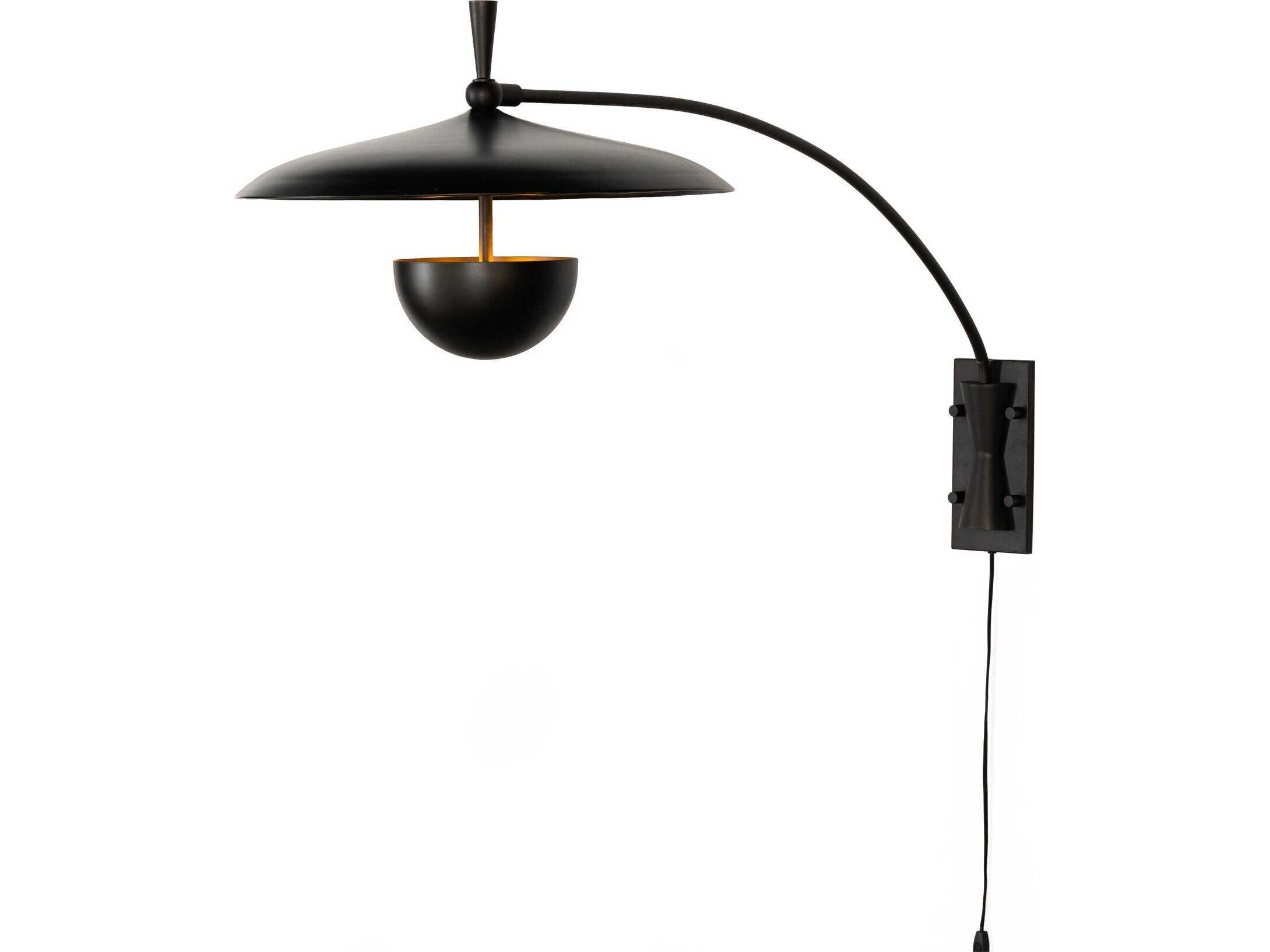 Four Hands Camden Bennington Sconce-Natural Bronze