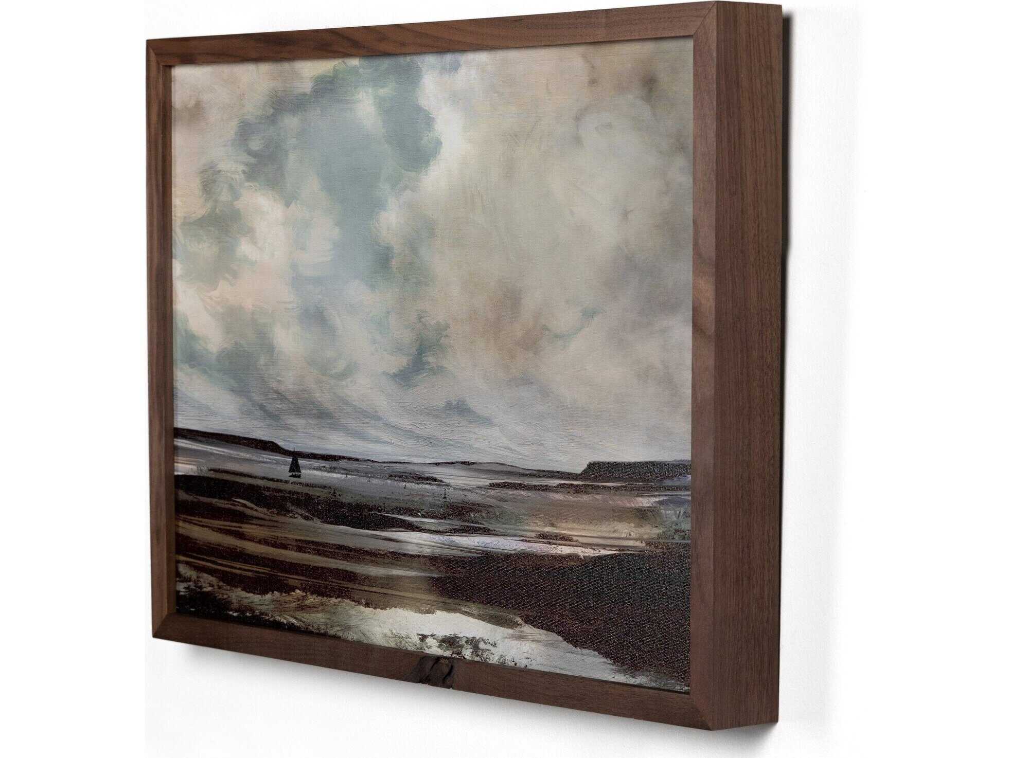 Four Hands Art Studio Exmouth by Dan Hobday Rustic Walnut  Canvas Wall Art