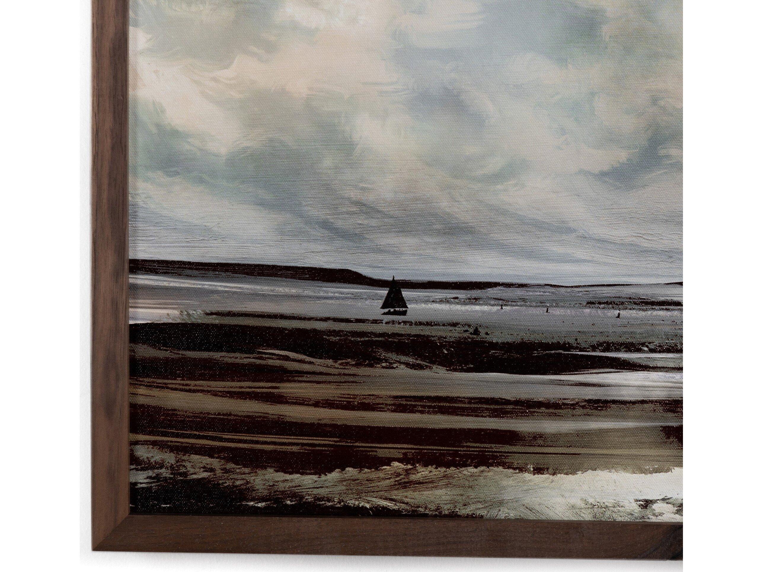 Four Hands Art Studio Exmouth by Dan Hobday Rustic Walnut  Canvas Wall Art