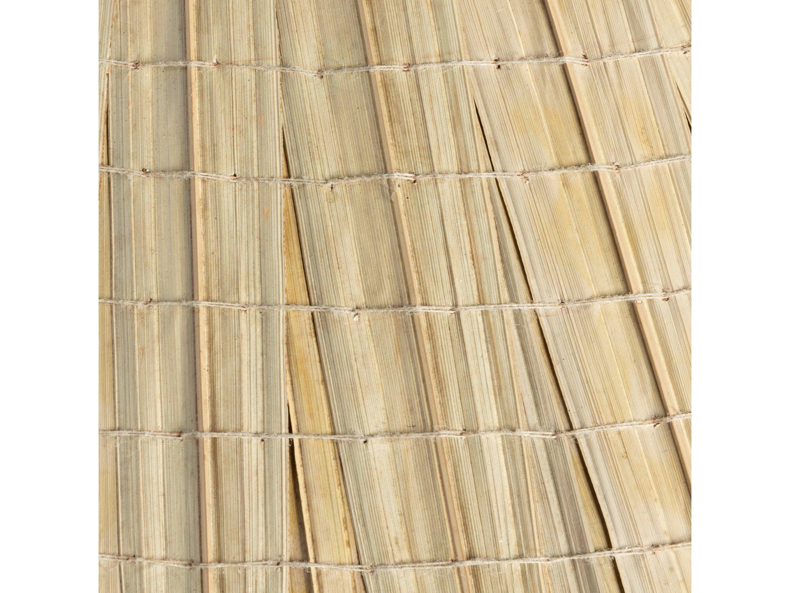 Four Hands Ryker Sand Porcelain Natural Palm Brown LED Buffet Lamp