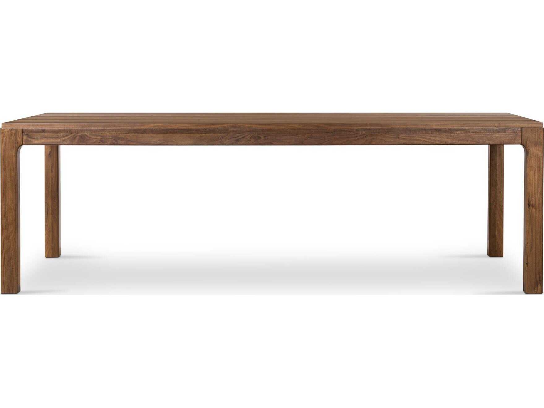 Four Hands Wallis Arturo Rectangular Wood Natural Walnut Veneer Dining Table