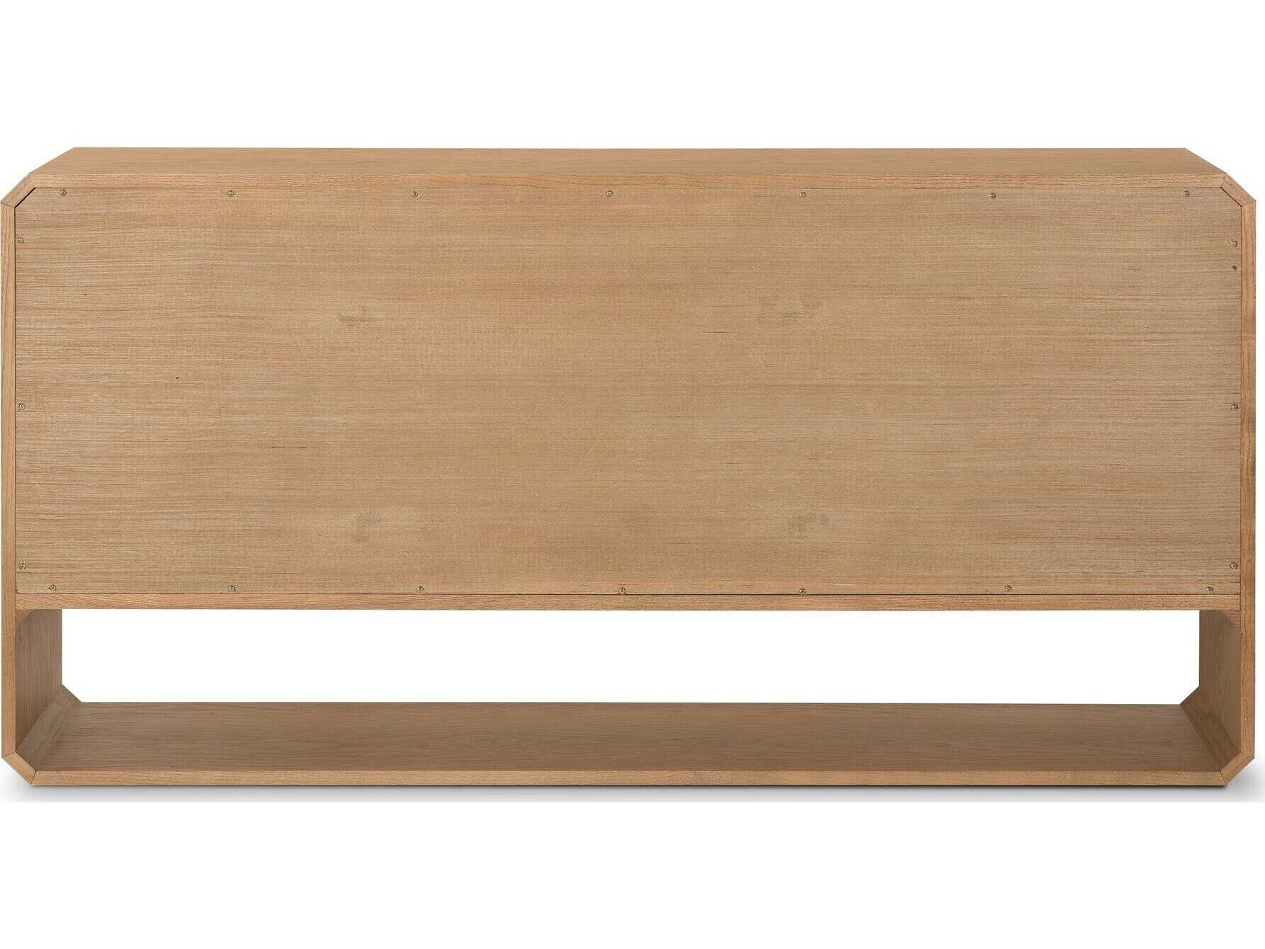 Four Hands Bolton Caspian 6-Drawers Natural Ash Wood Dresser