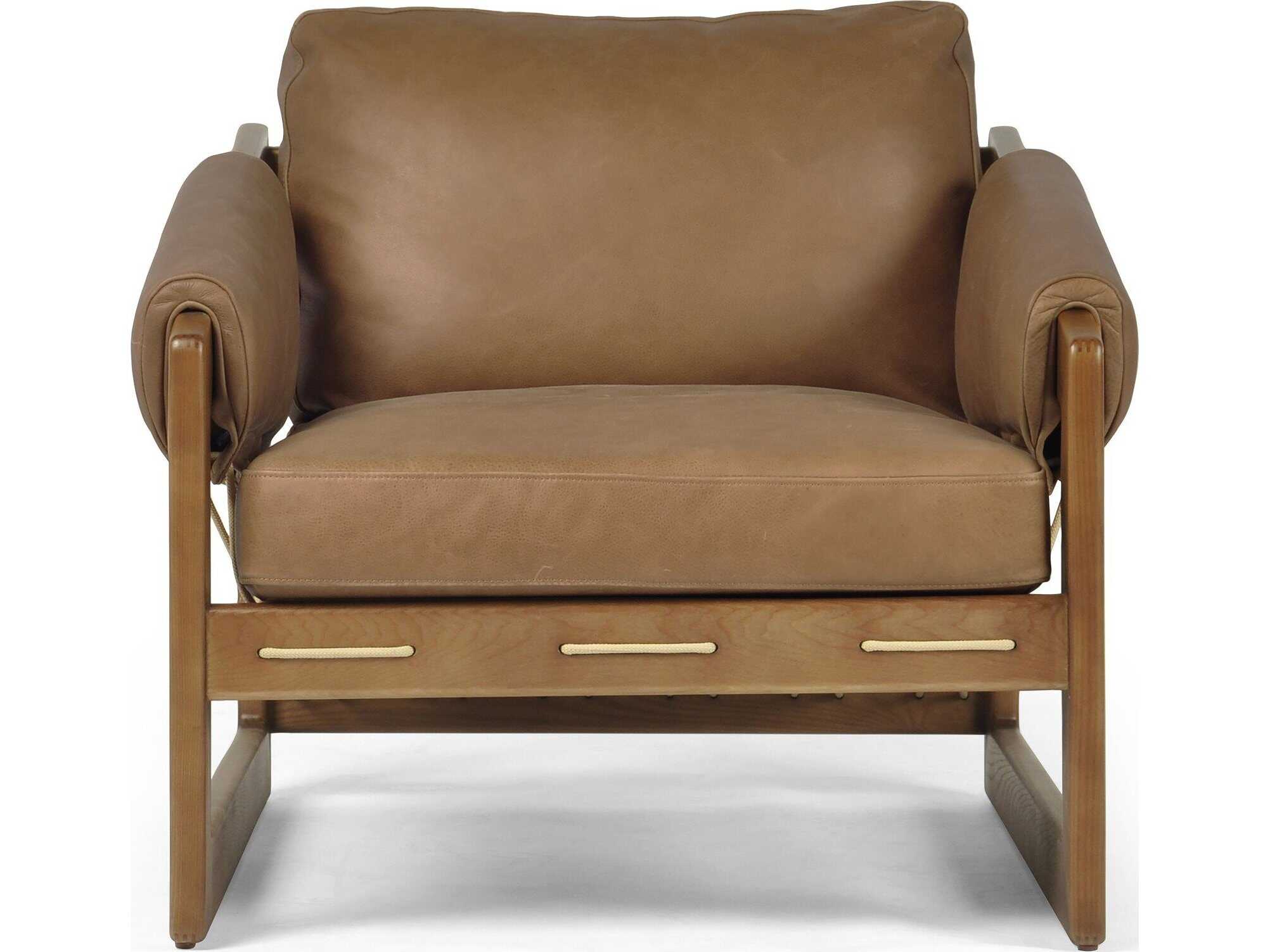 Four Hands Allston Dustin Palermo Cognac Accent Chair
