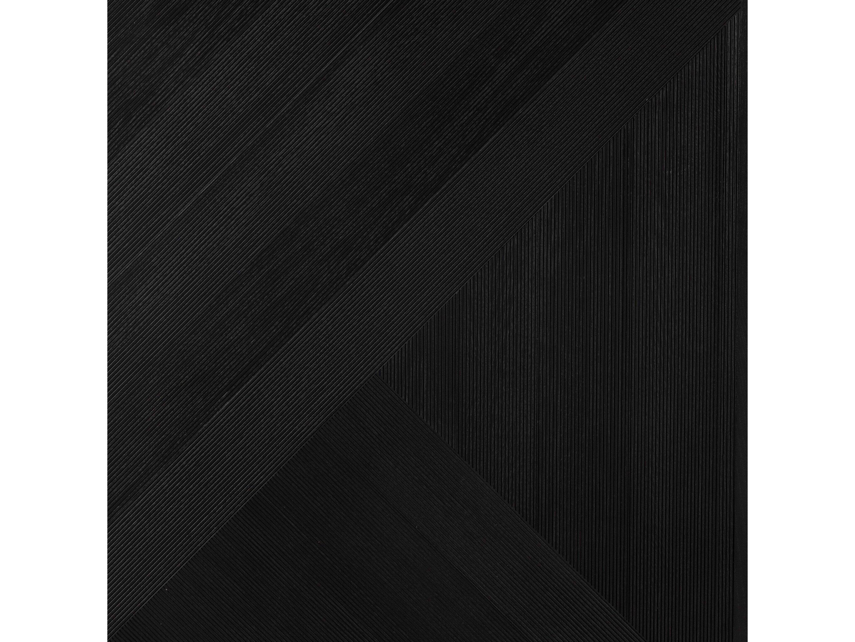 Four Hands Bolton Caspian Black Ash Rectangular Wood Coffee Table