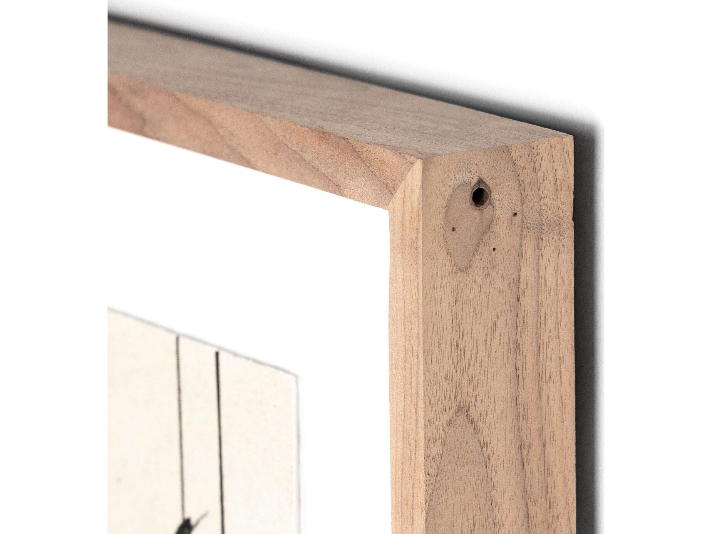 Four Hands Art Studio Regenerate 1 by Dan Hobday Rustic Walnut  Canvas Wall Art