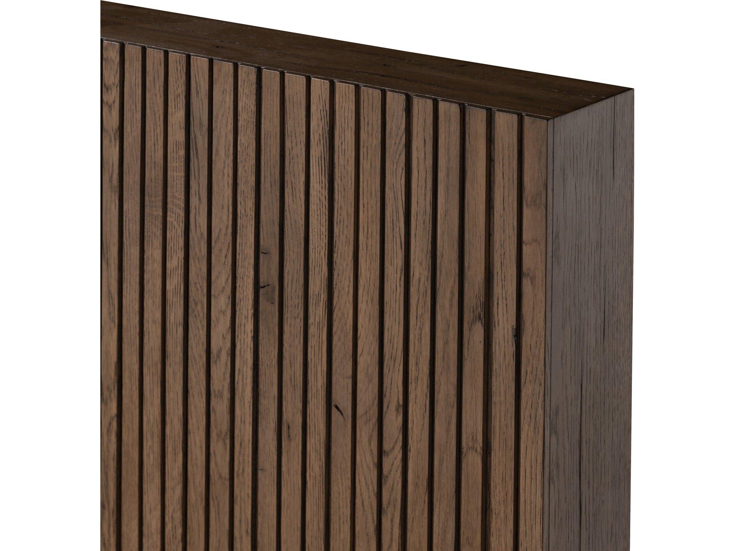 Four Hands Bina Leo Rustic Grey Queen Bed