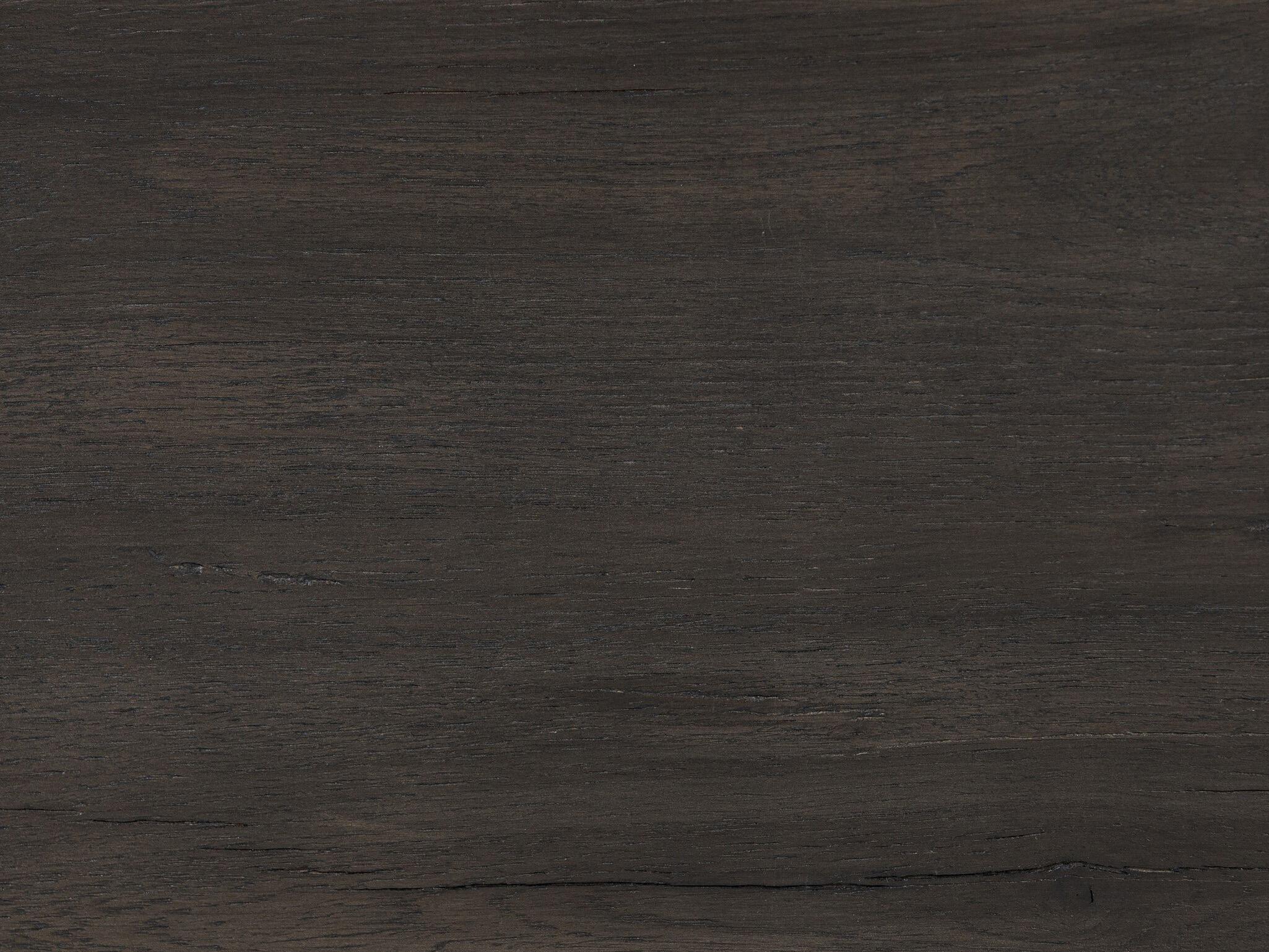 Four Hands Bina Leo Black Oak Wood Queen Platform Bed