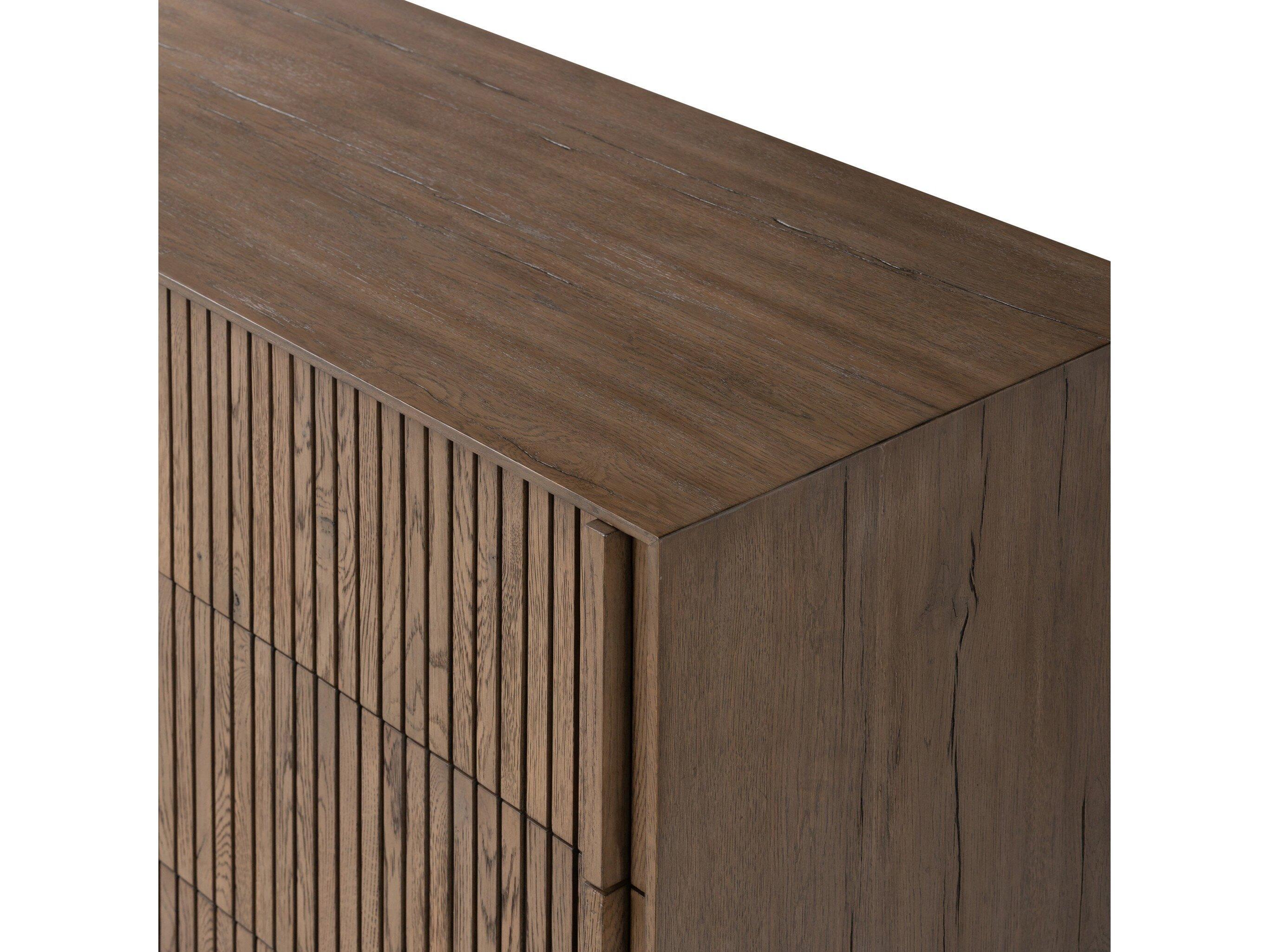 Four Hands Bina Leo Rustic Grey 6 Drawer Dresser