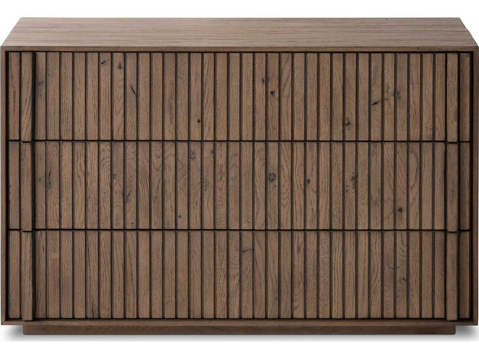 Four Hands Bina Leo Rustic Grey Veneer Nightstand