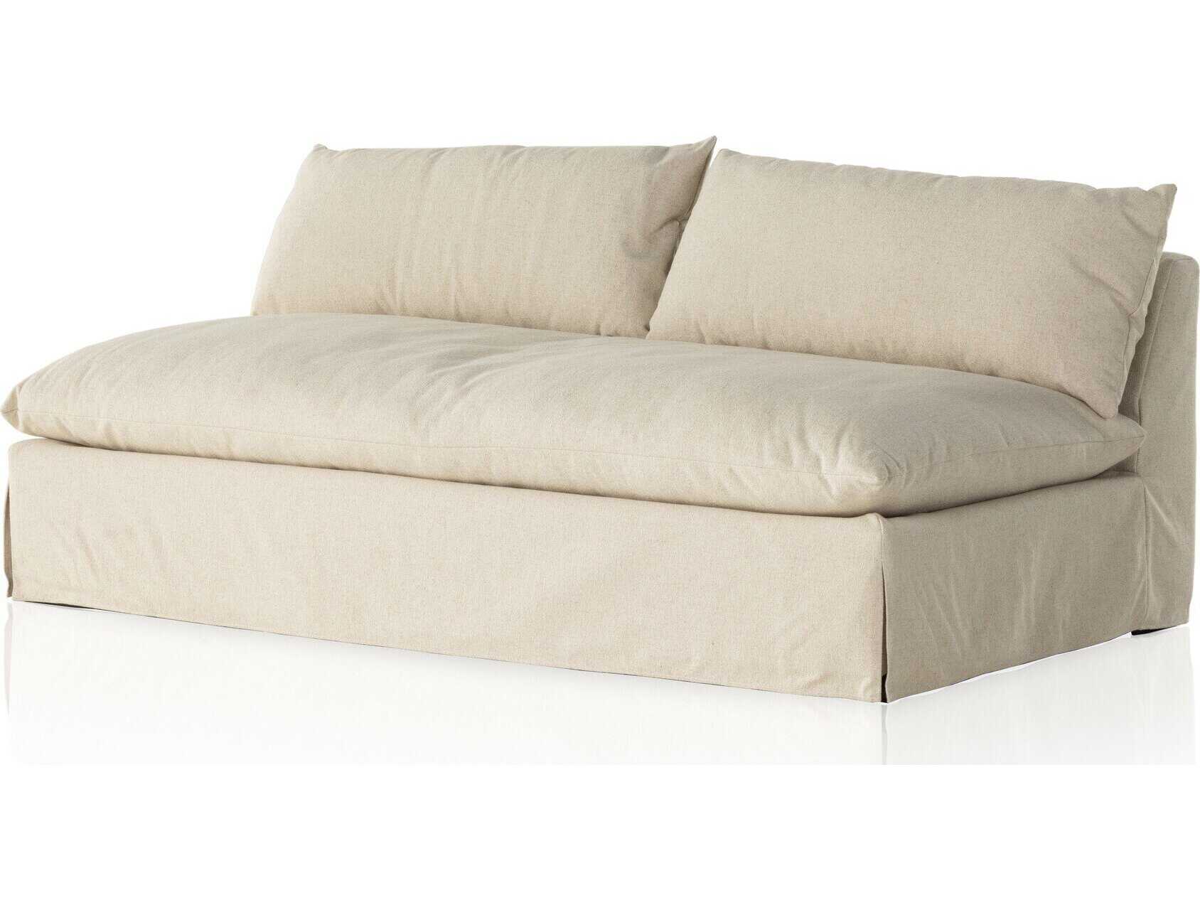 Four Hands Atelier Beige Upholstered Sofa