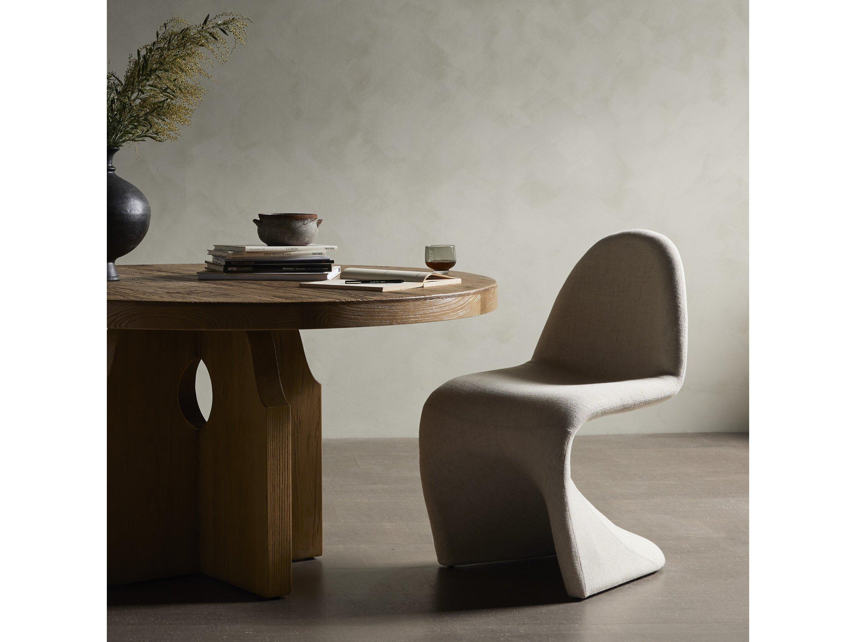 Four Hands Allston Briette Beige Upholstered Side Dining Chair