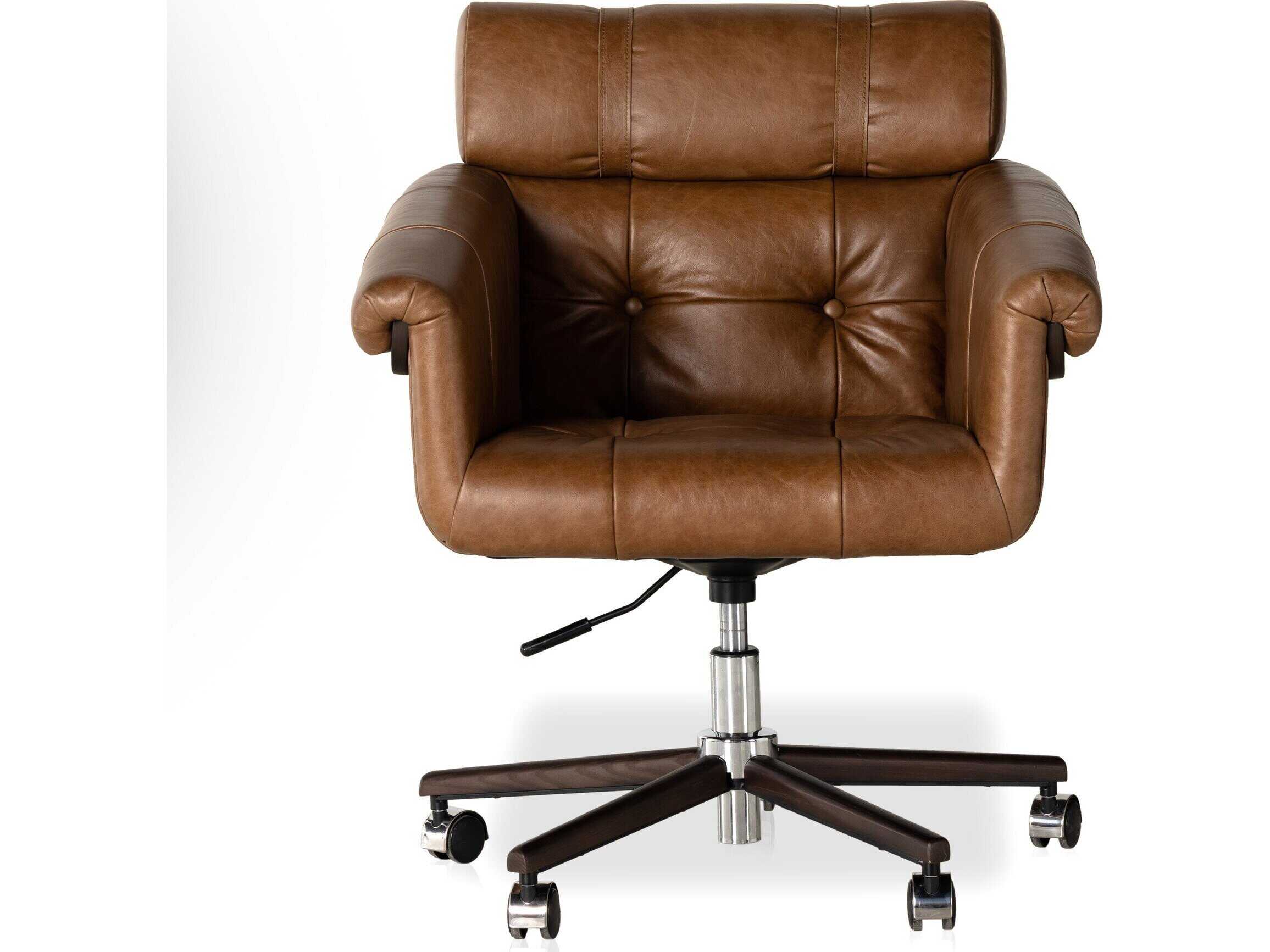 Four Hands Allston Arnold Sonoma Chestnut Desk Chair