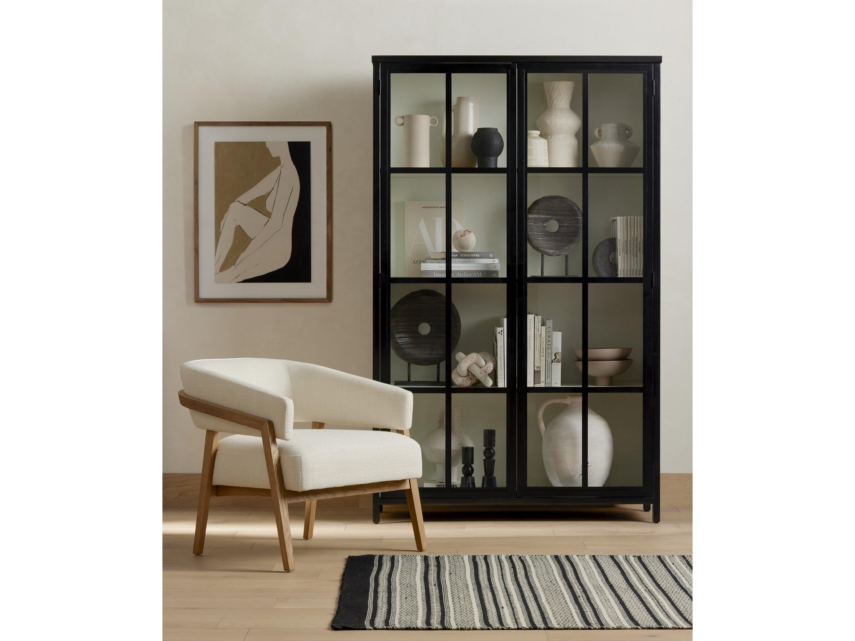 Four Hands Art Studio Chill by Dan Hobday Rustic Walnut  Canvas Wall Art