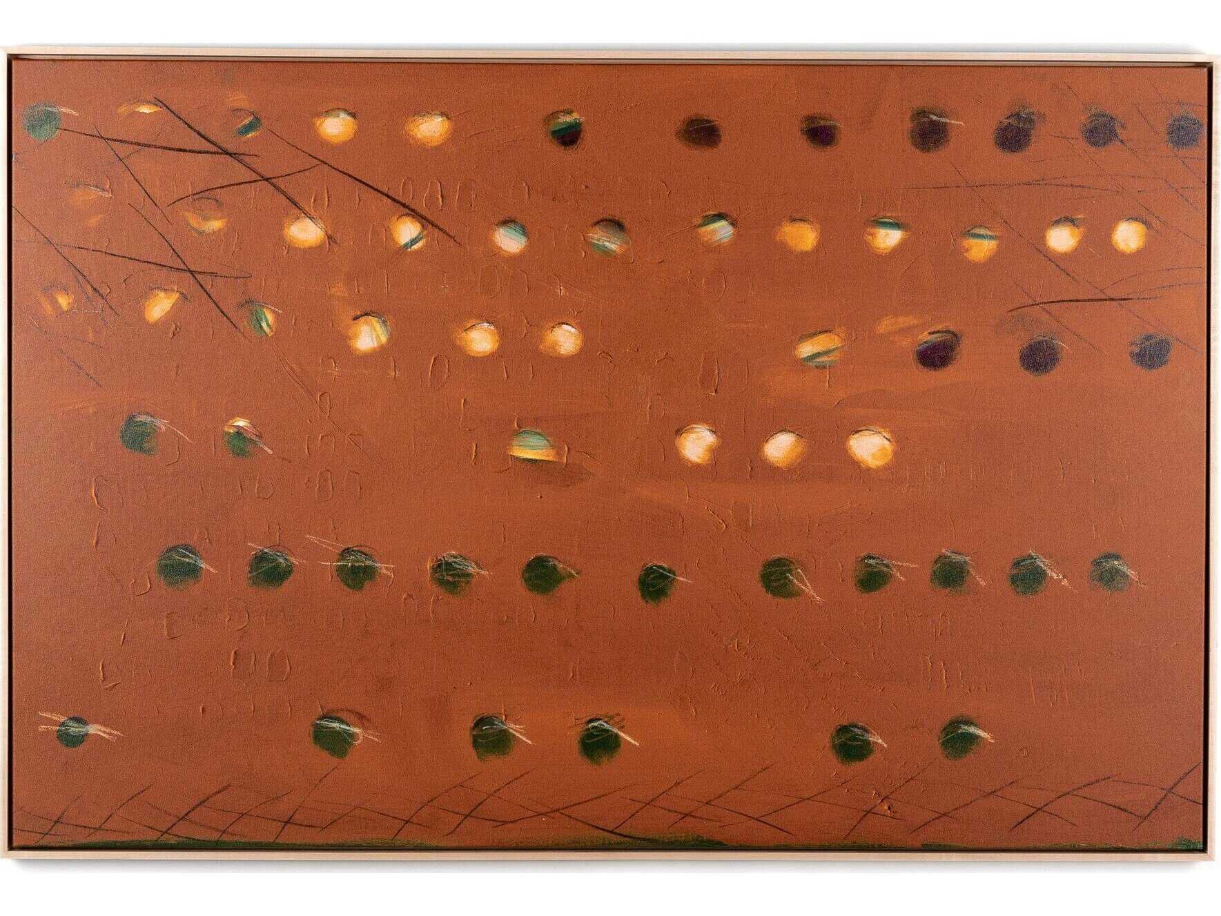 Four Hands Art Studio X Spot Rust By Jamie Beckwith Wood Wall Art