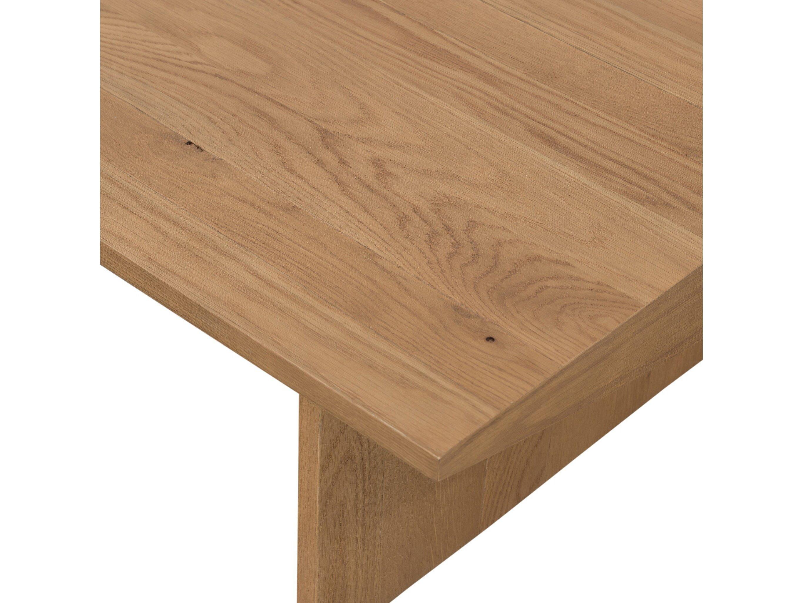 Four Hands Barton Pickford Square Coffee Table Dusted Oak Veneer Square Wood Square Coffee Table