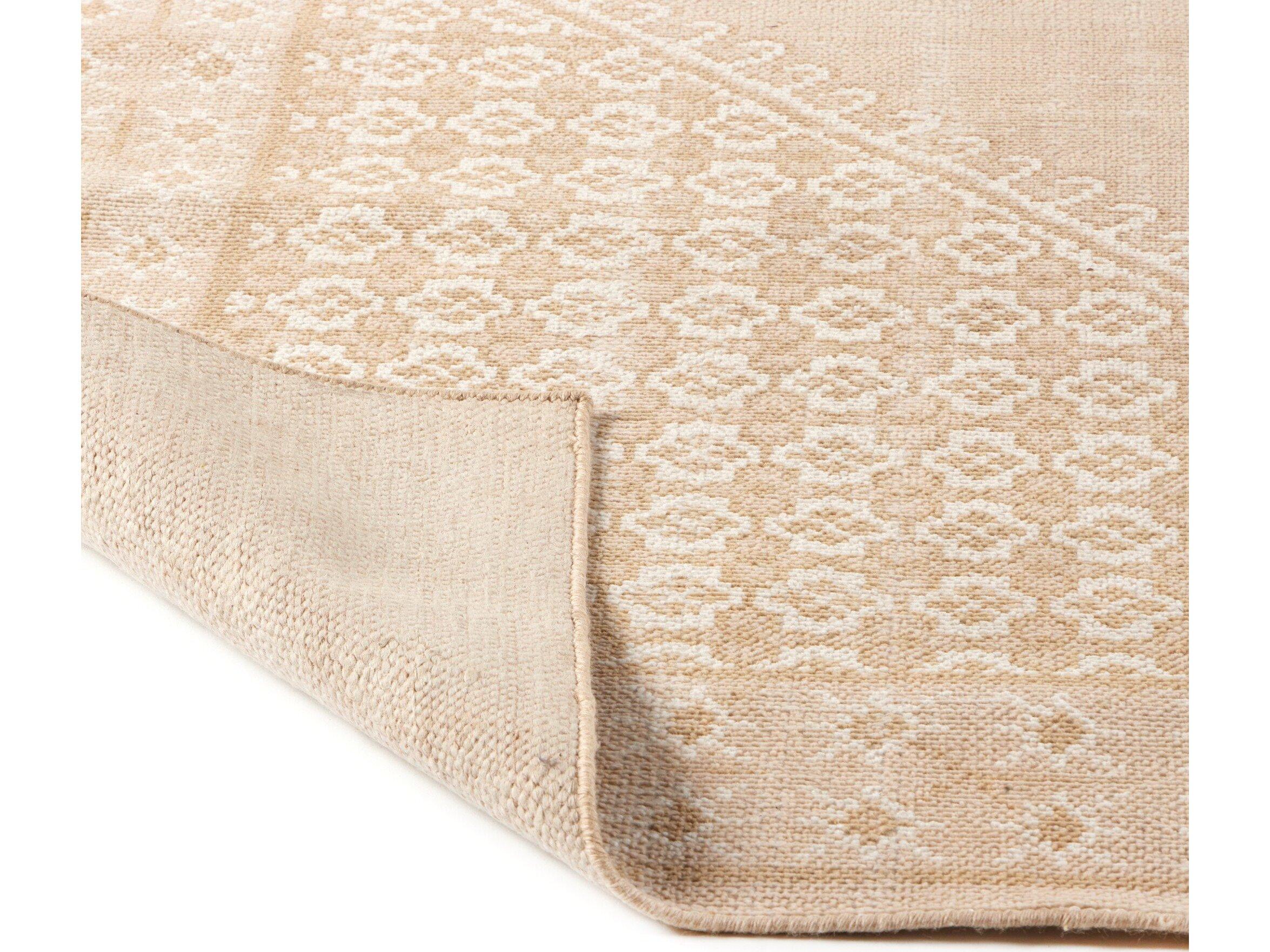 Four Hands Arwen Deluca Banded Cream Rug