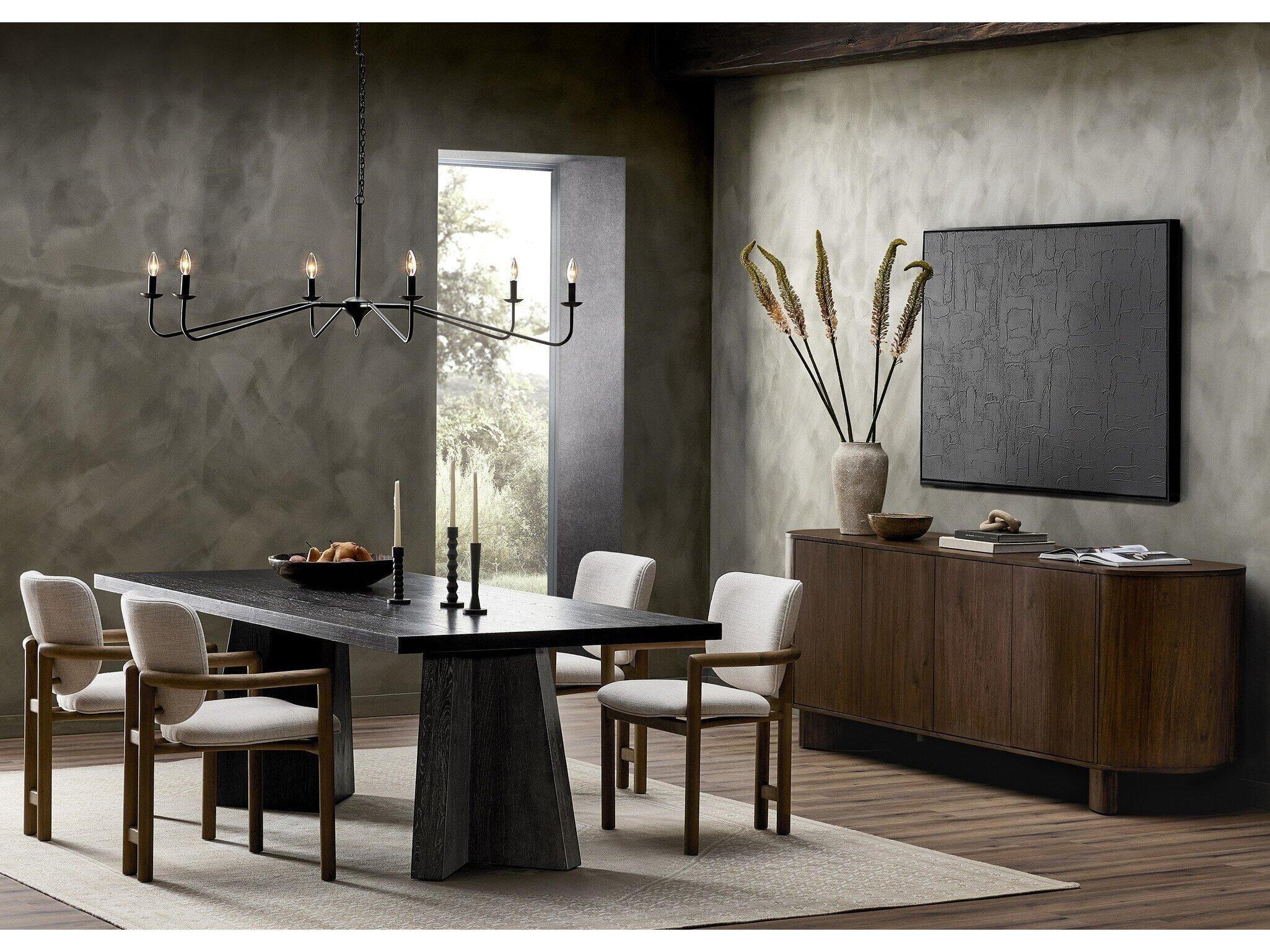 Four Hands Arwen Deluca Banded Cream Rug