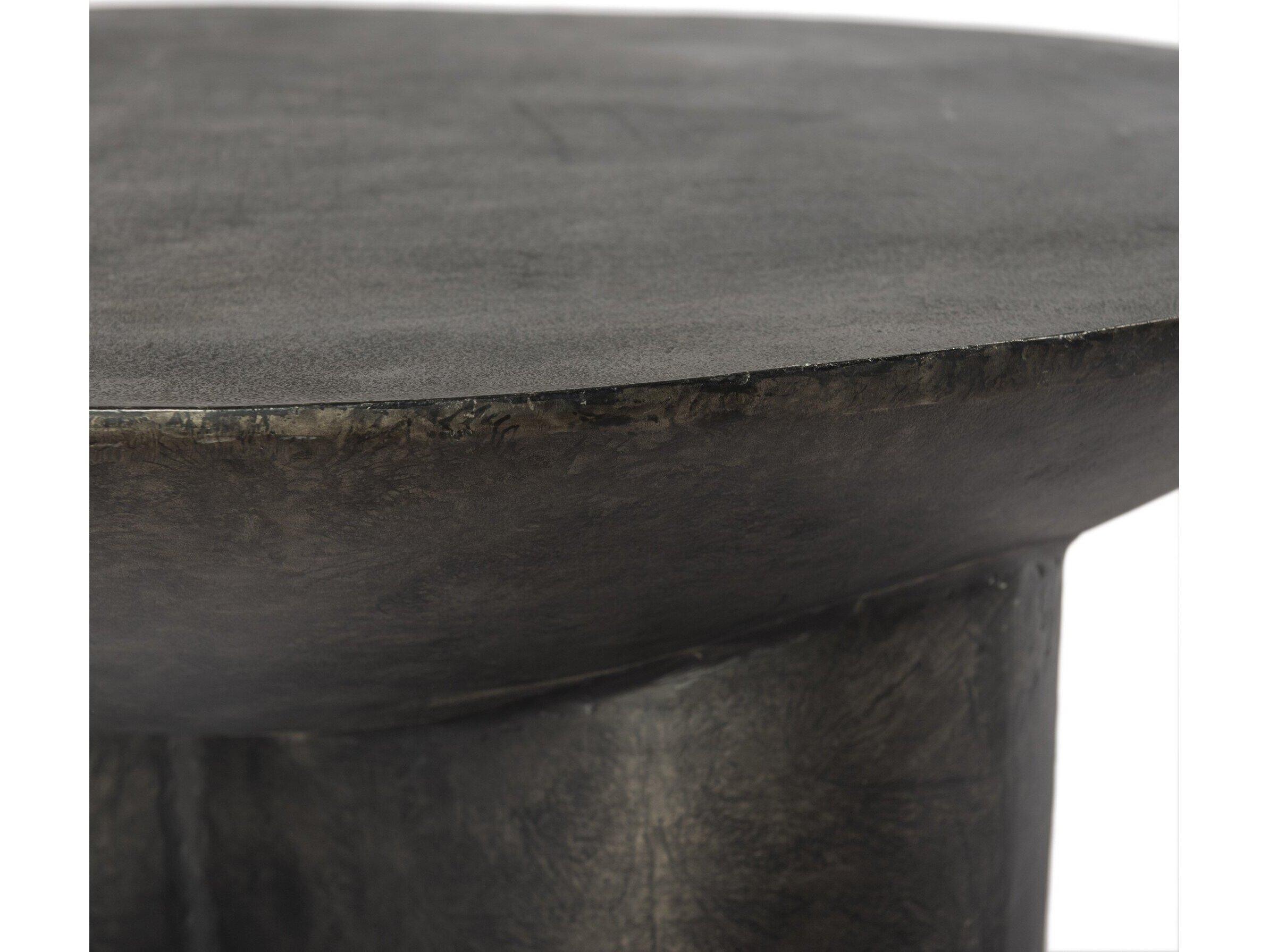Four Hands Marlow Sante Raw Black Coffee Table