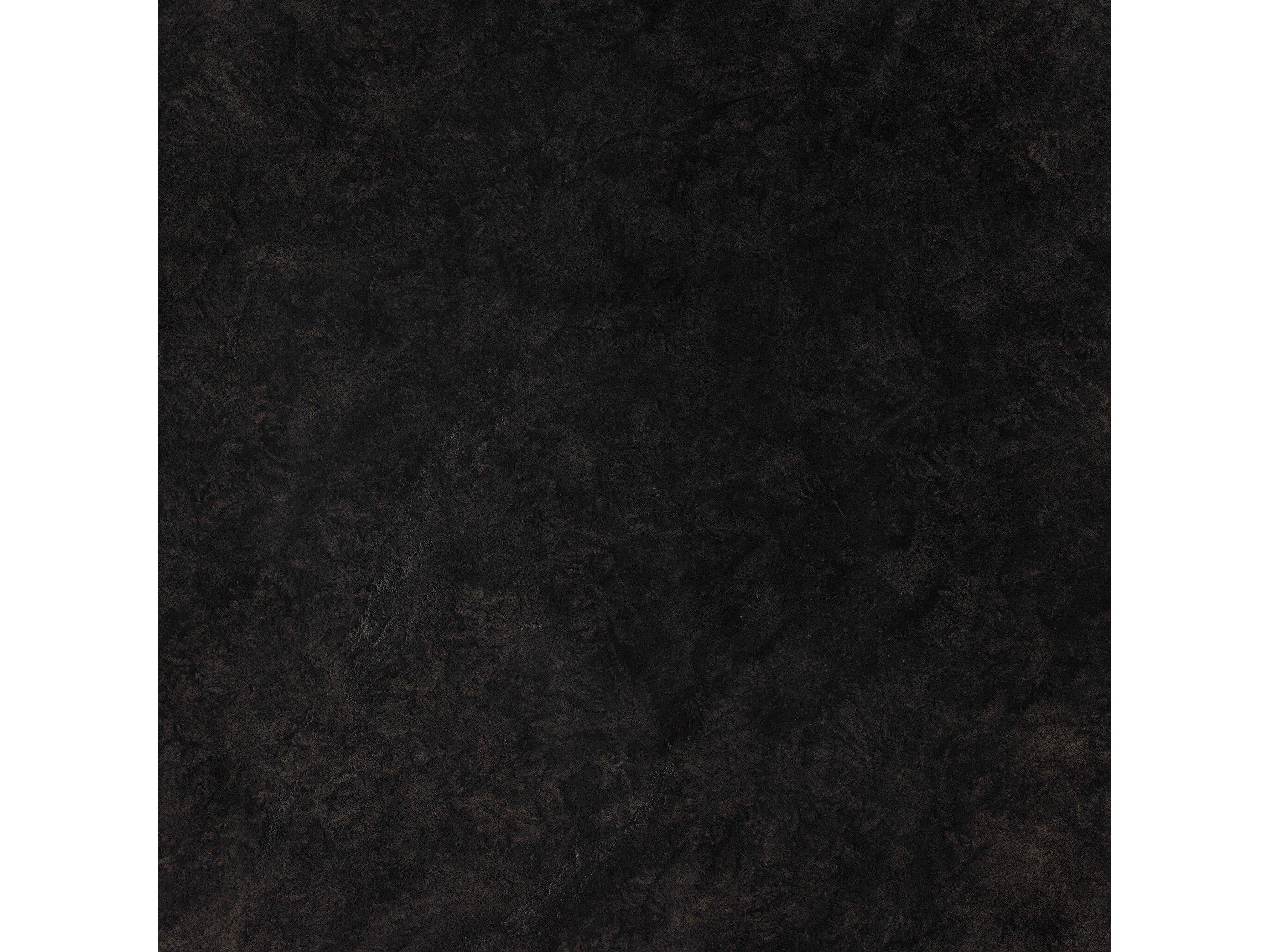 Four Hands Marlow Kelden Round Metal Raw Black Coffee Table