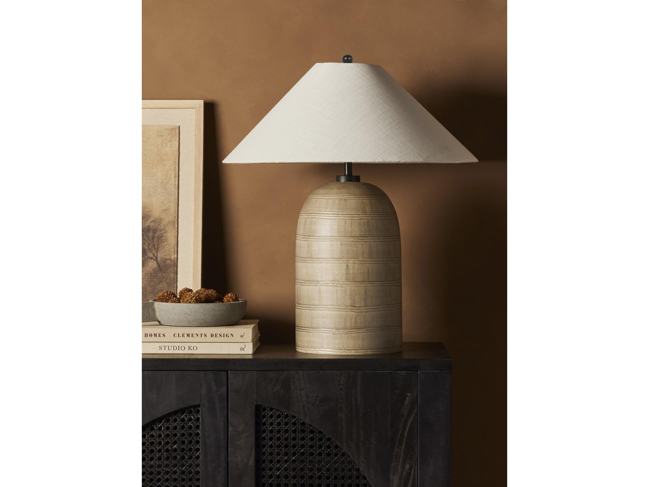 Four Hands Hutton Black Buffet Lamp