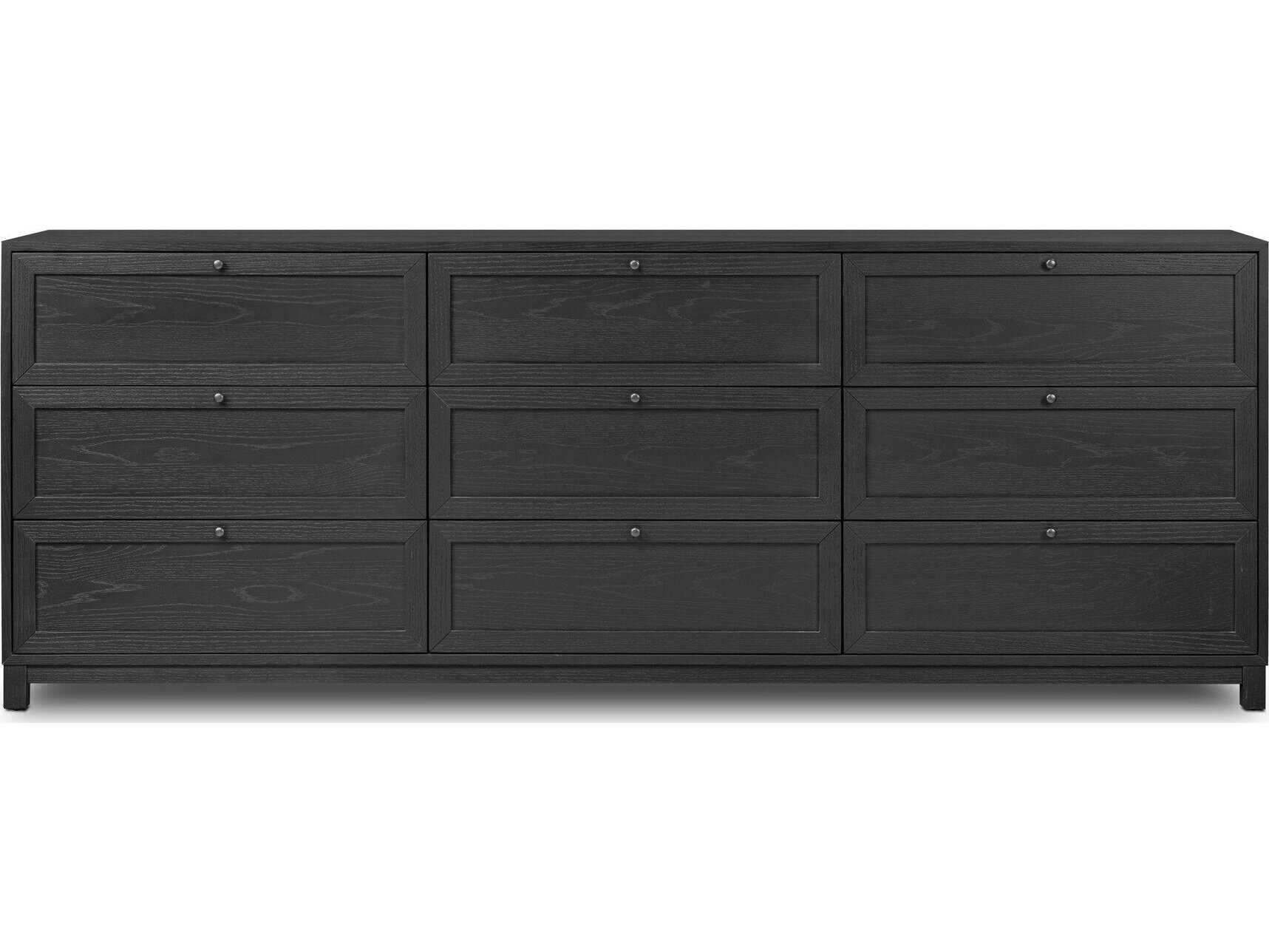 Four Hands Irondale Millie 9-Drawers Oak Wood Dresser