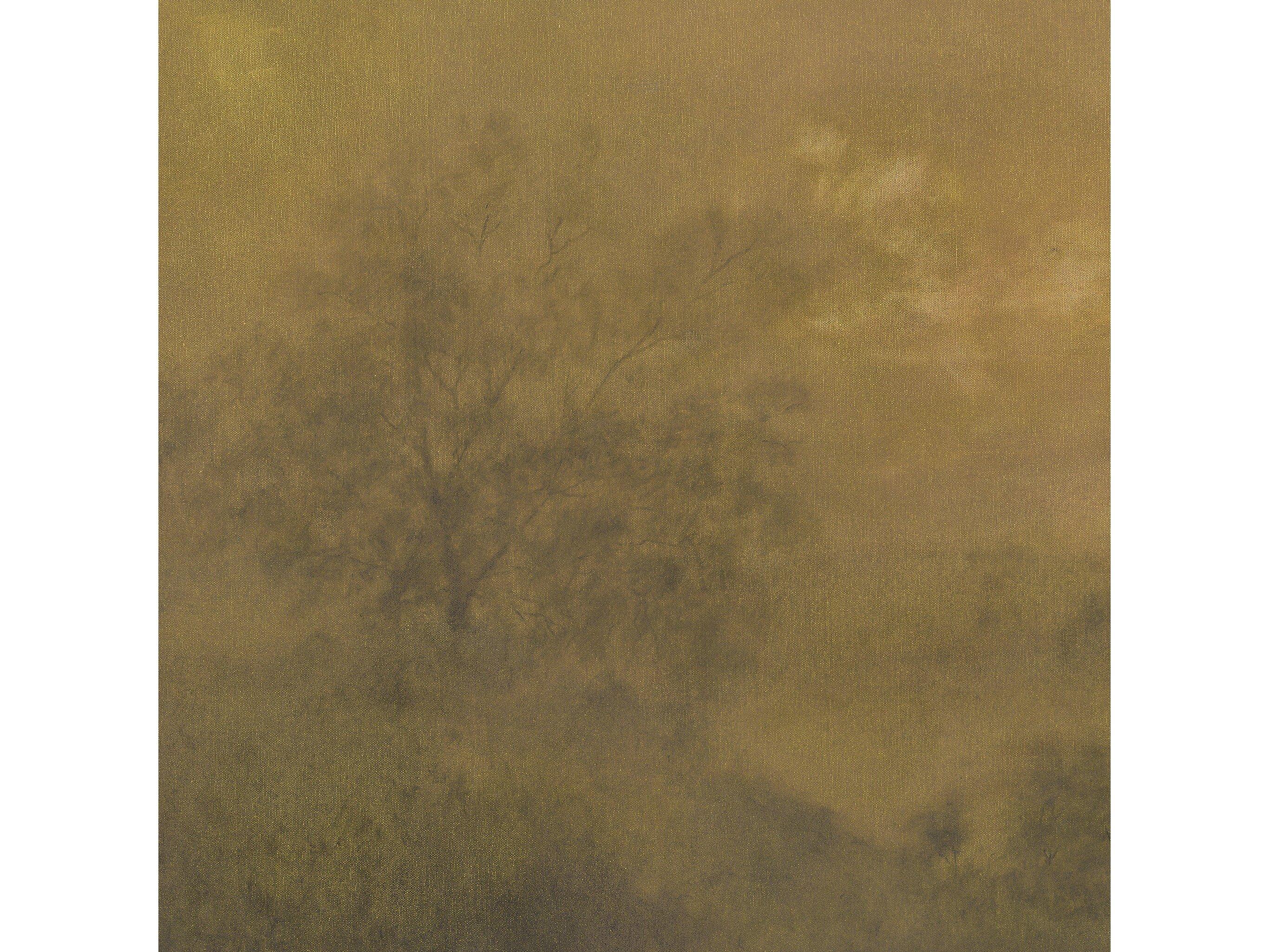 Four Hands Art Studio Expanse by Aileen Fitzgerald Vertical Grain White Oak  Canvas Wall Art