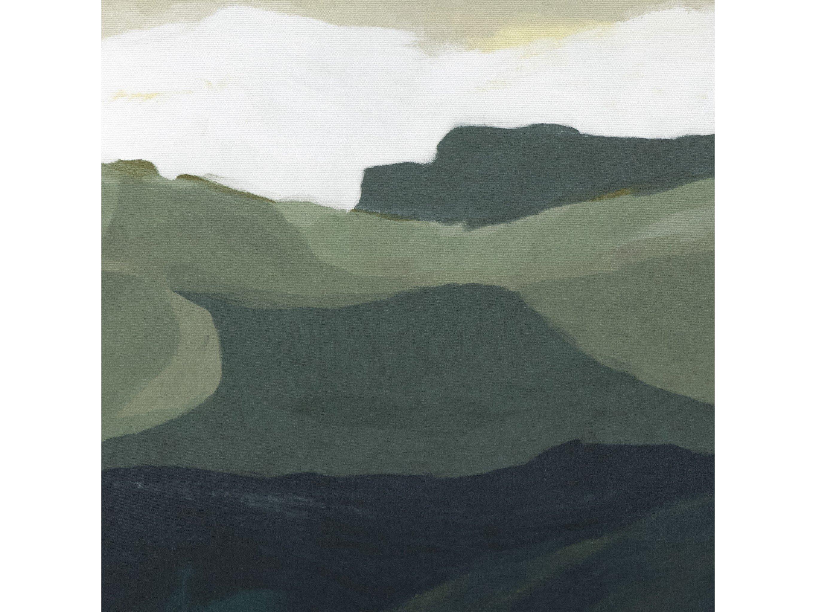 Four Hands Art Studio Surrey by Dan Hobday Rustic Walnut Floater  Canvas Wall Art