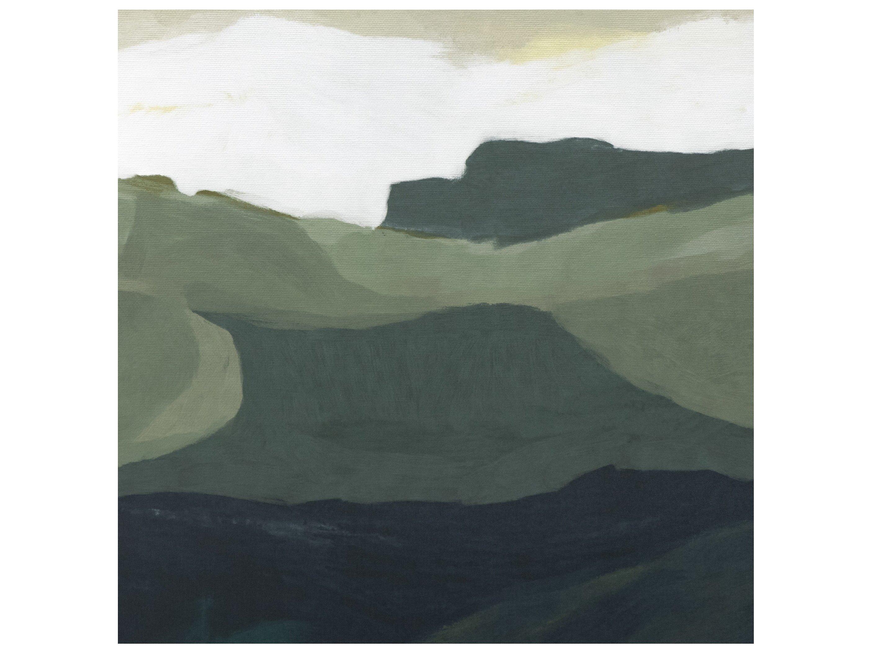 Four Hands Art Studio Surrey by Dan Hobday Rustic Walnut Floater  Canvas Wall Art