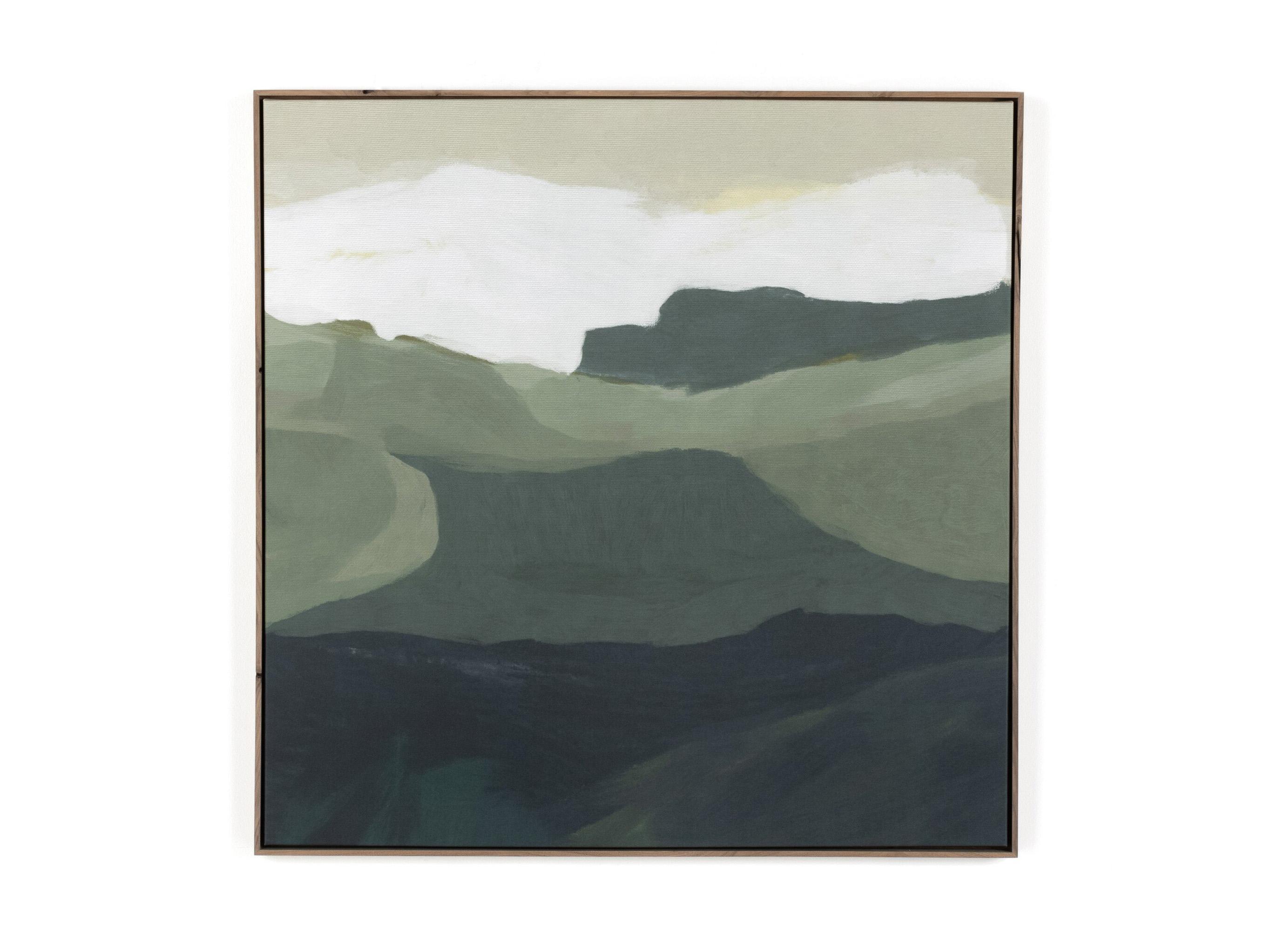 Four Hands Art Studio Surrey by Dan Hobday Rustic Walnut Floater  Canvas Wall Art