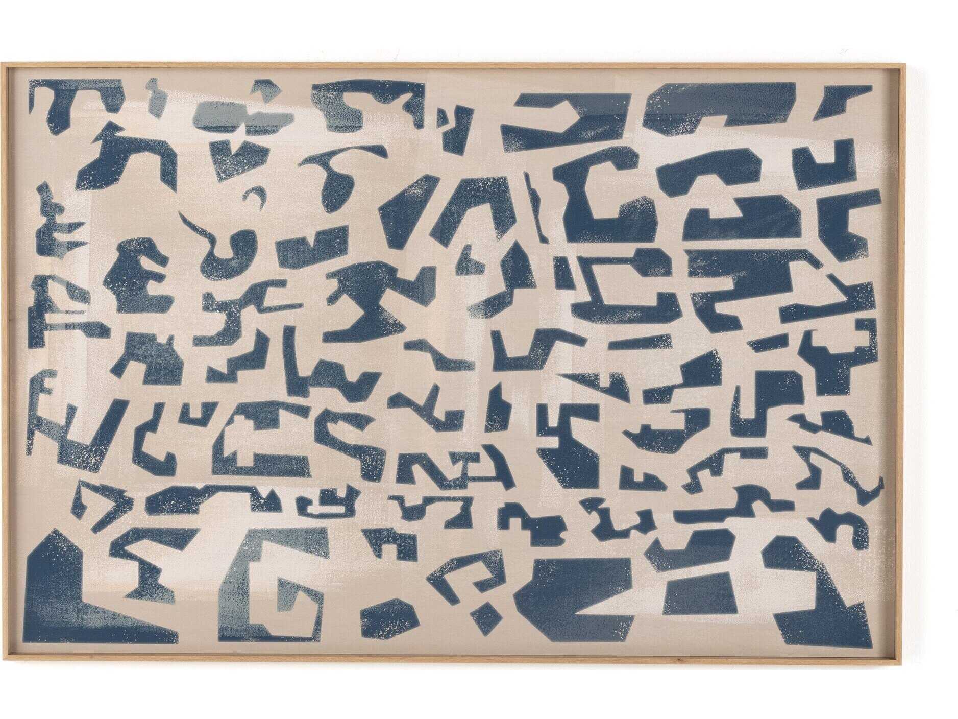 Four Hands Art Studio Block-I By Coup D'esprit Wall Art