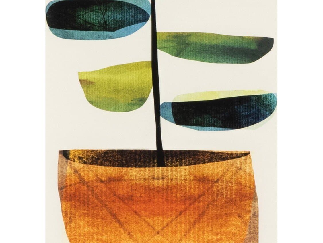 Four Hands Art Studio Pot Plant-I By Dan Hobday Wall Art