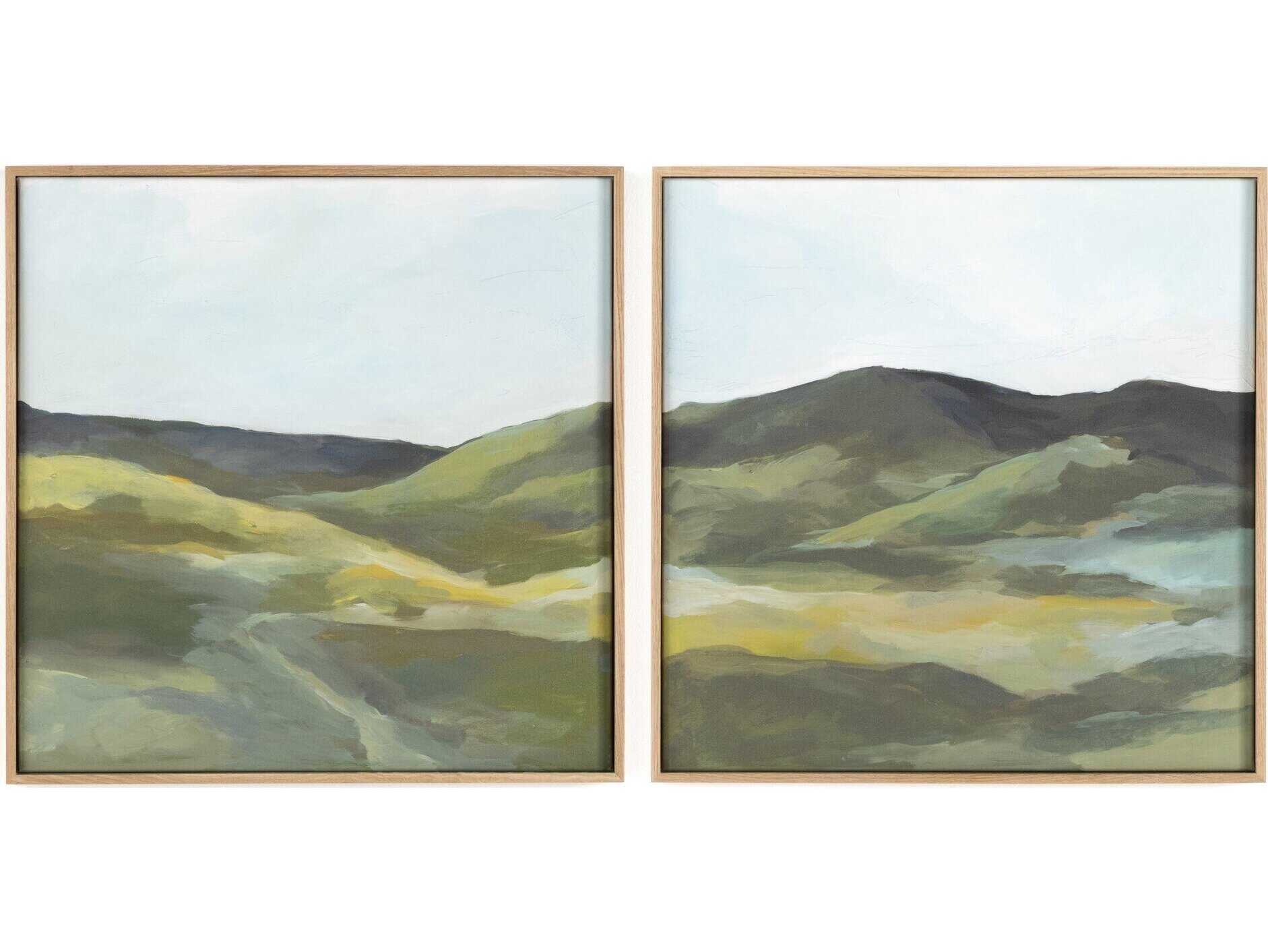 Four Hands Art Studio Highlands Diptych By Lauren Fuhr Wall Art Set of 2