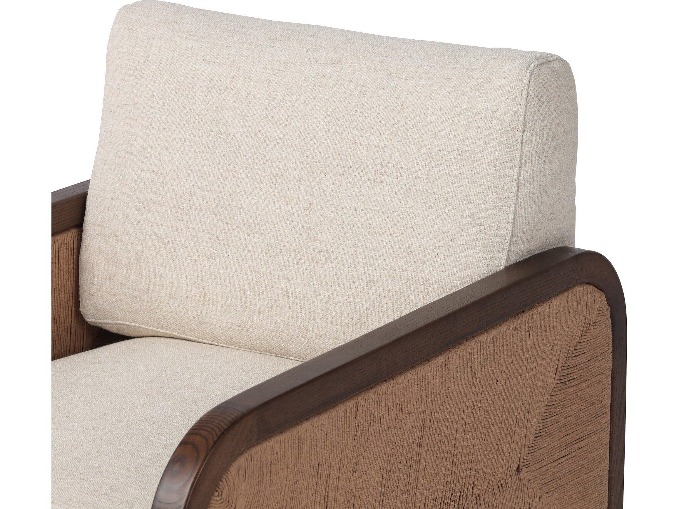 Four Hands Allston Kalani Brown Fabric Accent Chair