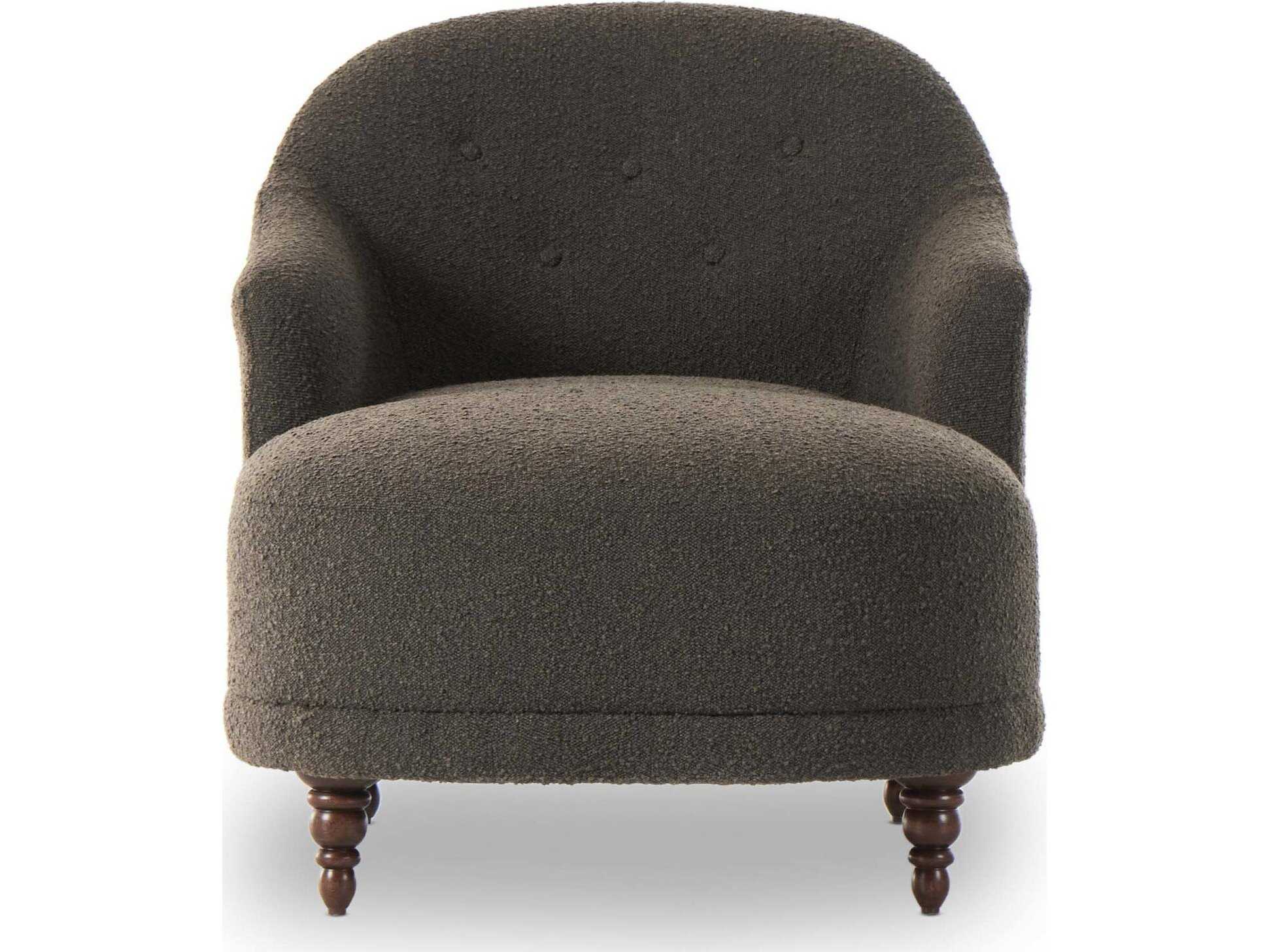 Four Hands Centrale Marnie Knoll Mink Chaise Lounge