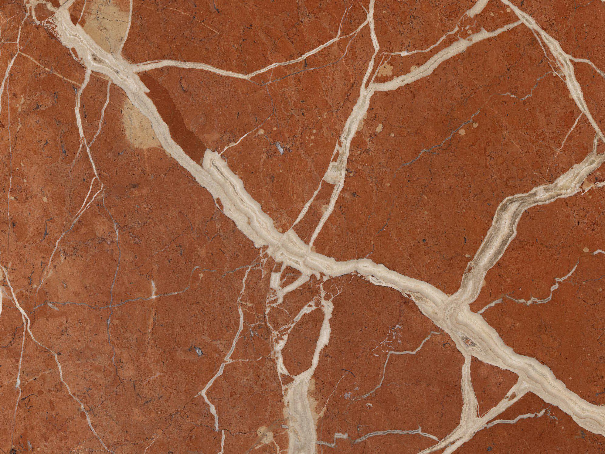 Four Hands Marlow Edina Rectangular Rusty Marble Coffee Table