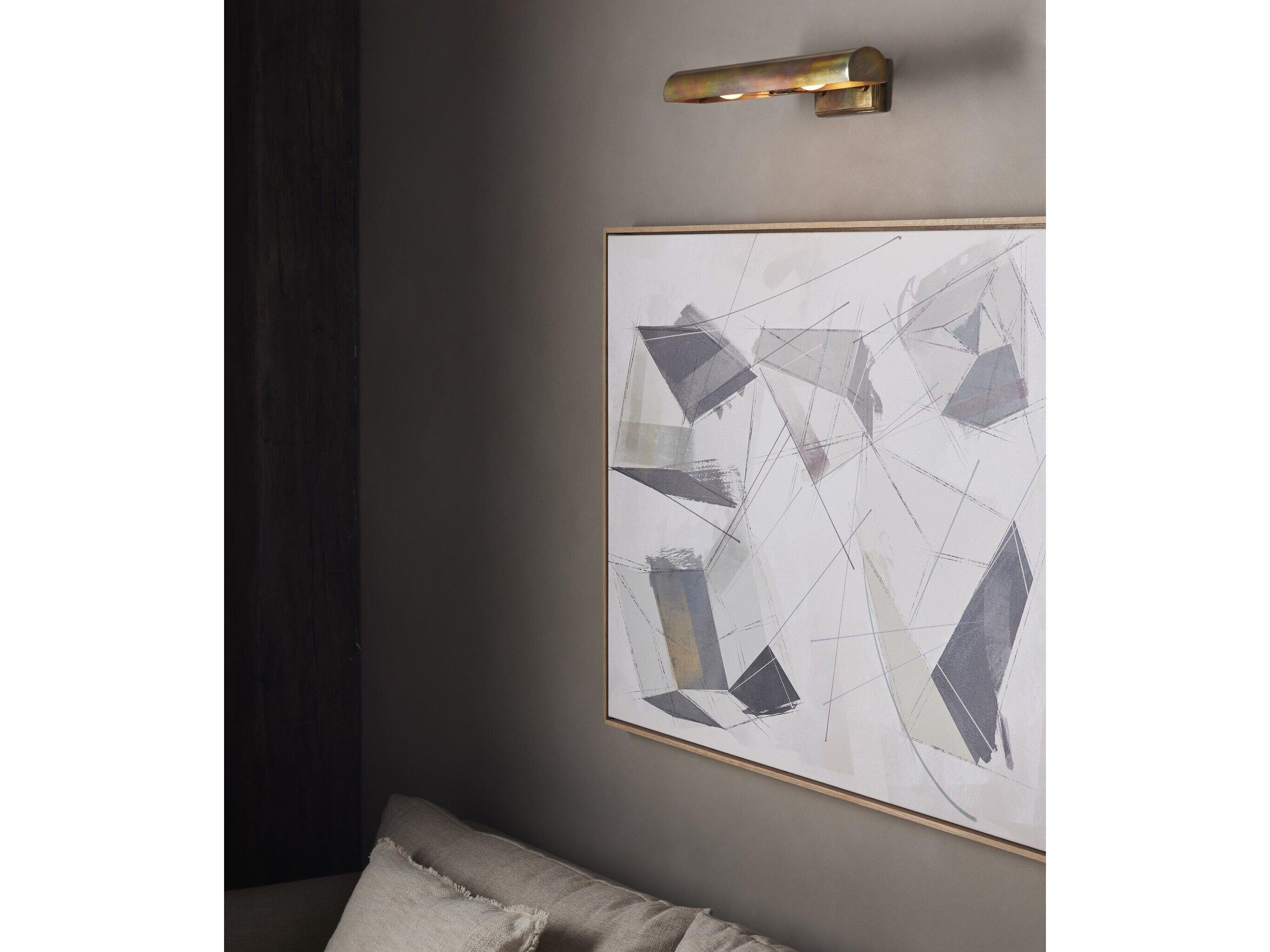 Four Hands Camden Burnt Brass Picture Light