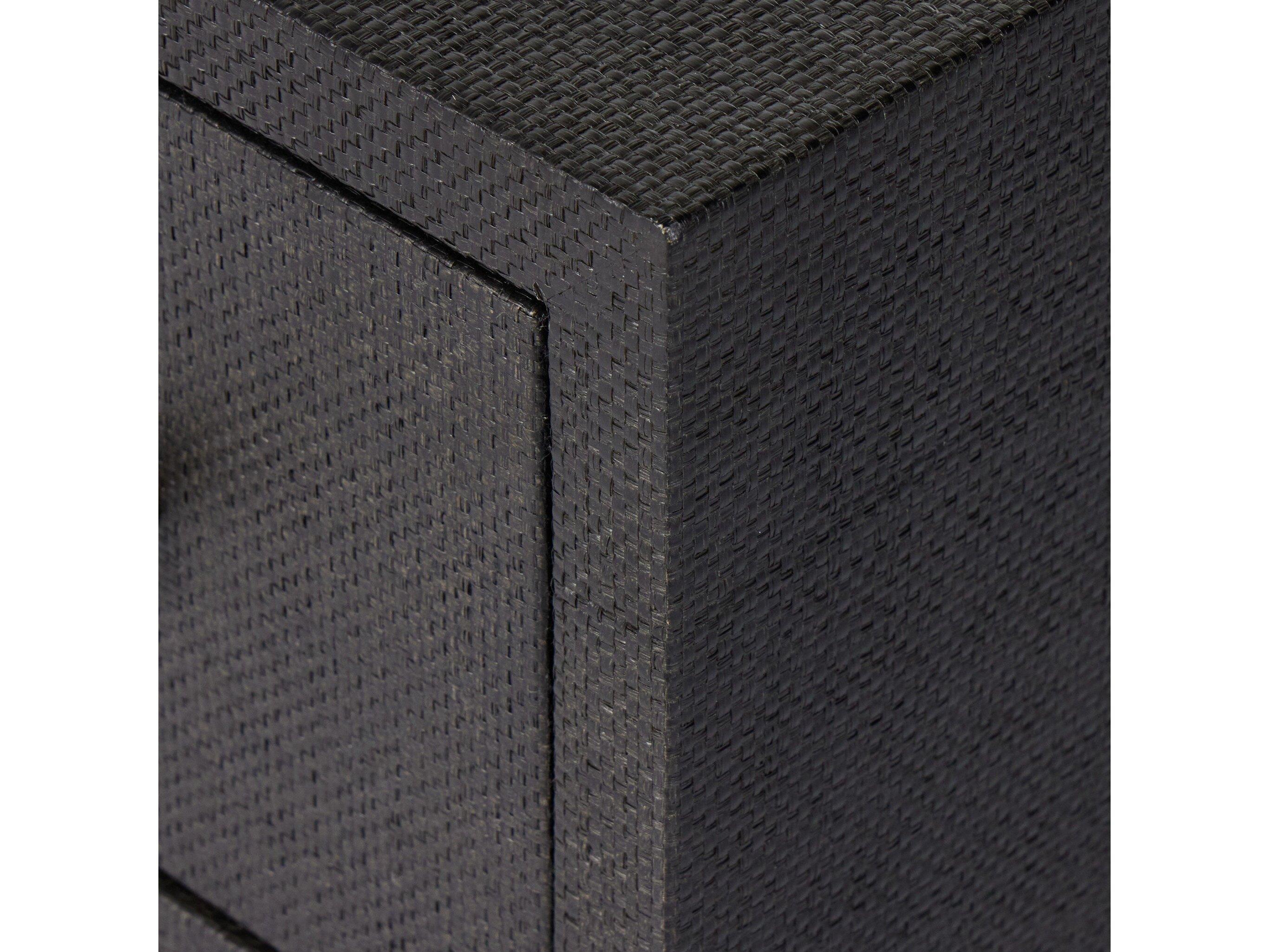 Luxecor Globetrotter Fiona 2-Drawers Mahogany Wood Nightstand