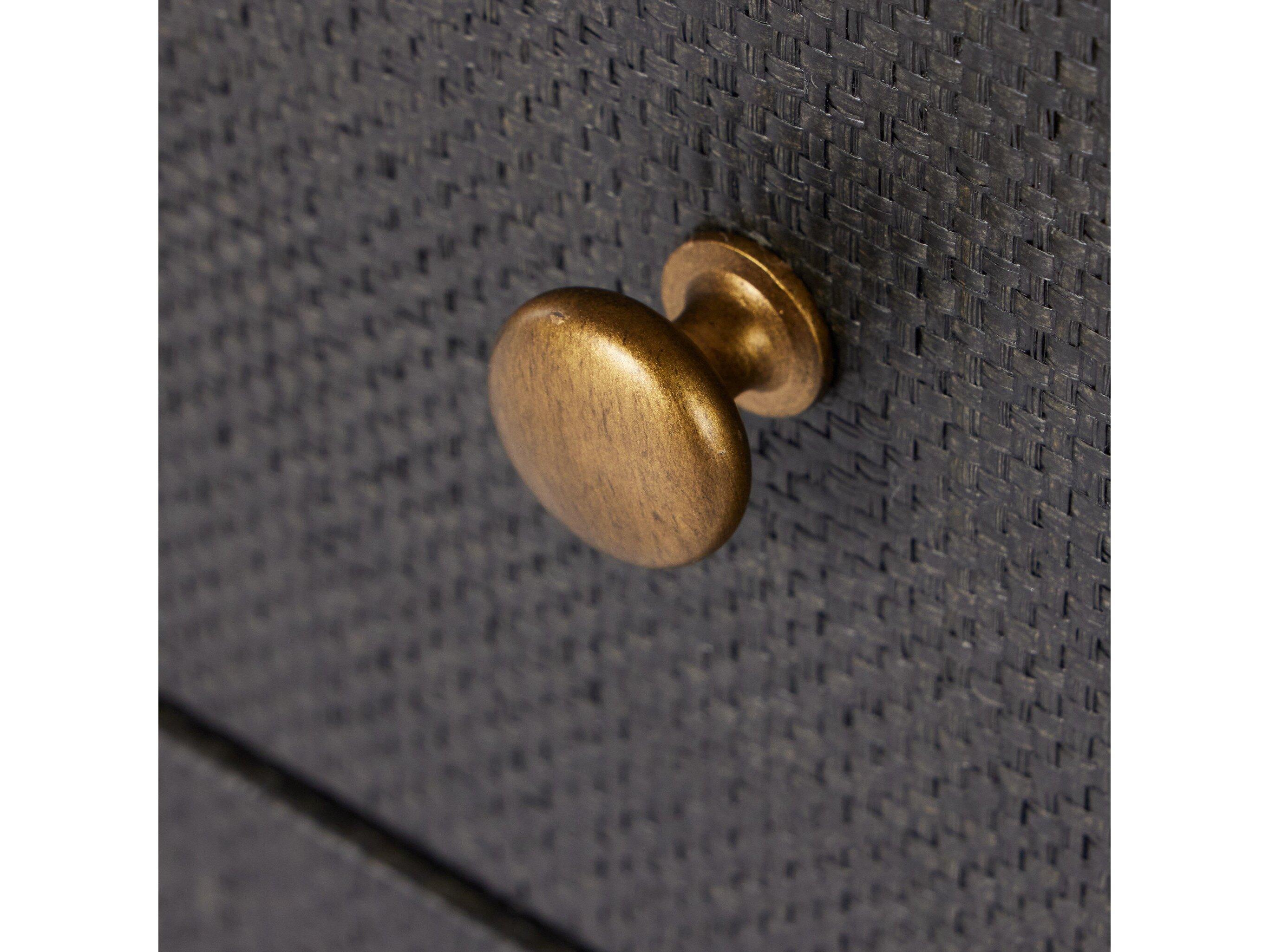 Luxecor Globetrotter Fiona 2-Drawers Mahogany Wood Nightstand