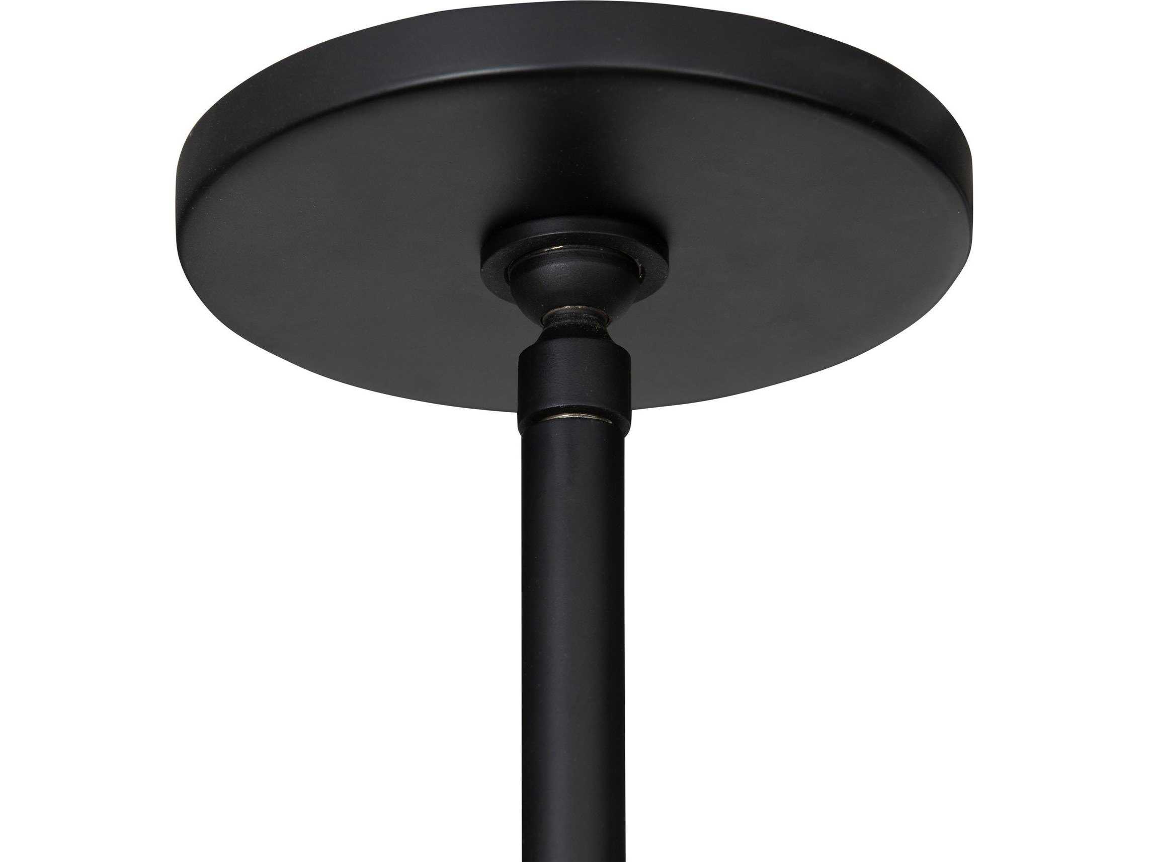 Four Hands Deacon 2-Light Black LED Empire Linear Island Pendant