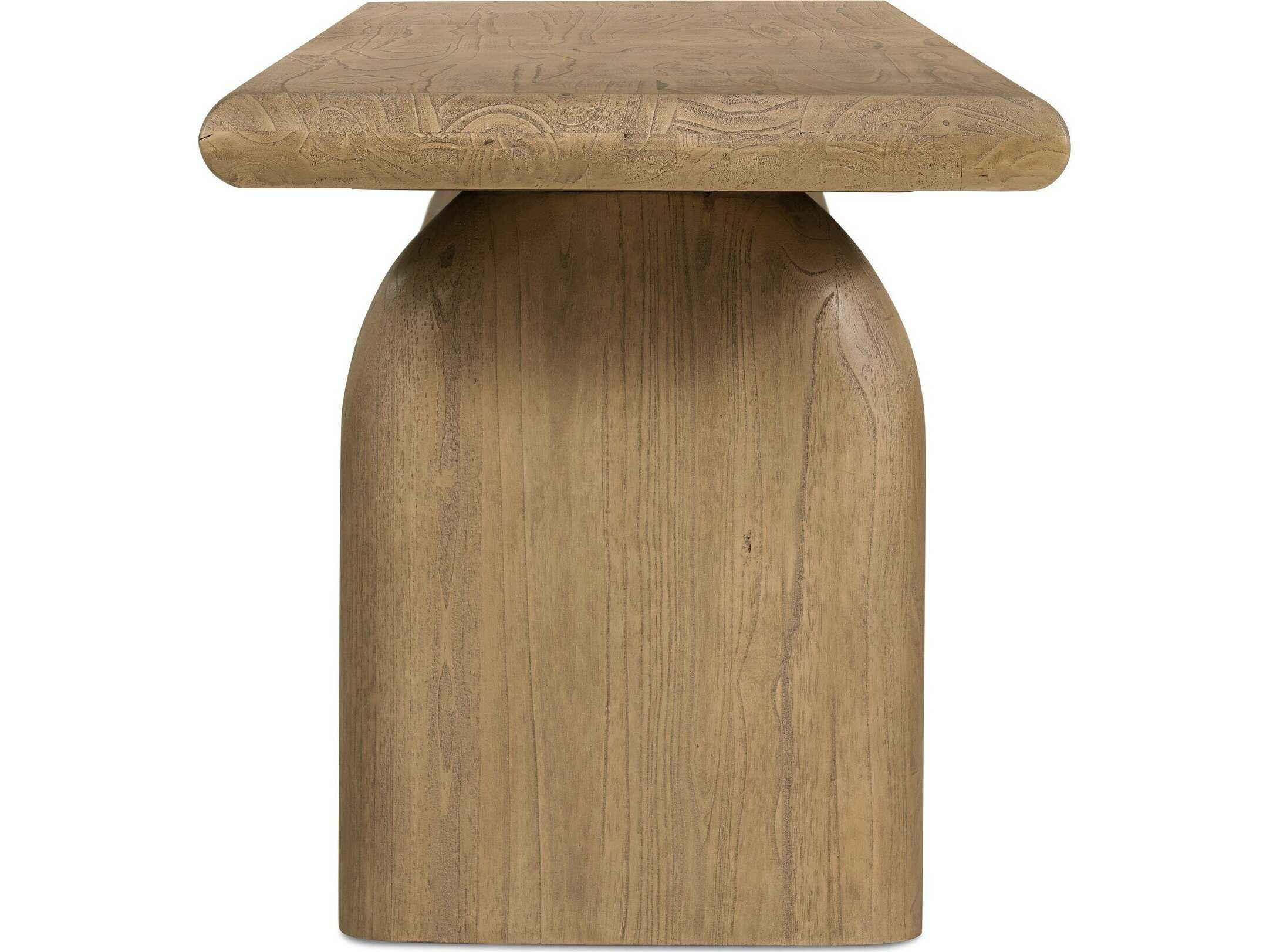 Four Hands Thompson Aged Drift Mindi Brown Accent Bench