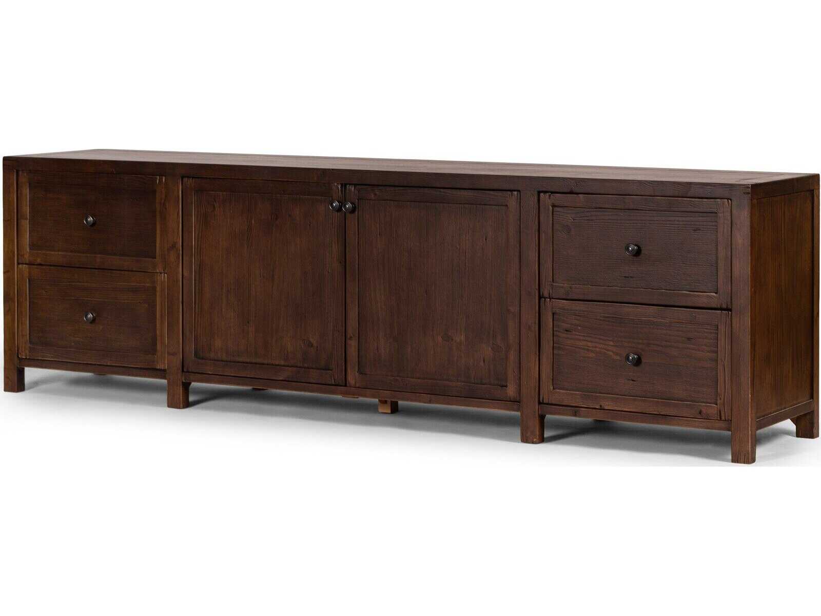 Four Hands Cordella Gaines Aged Pine  Media Console