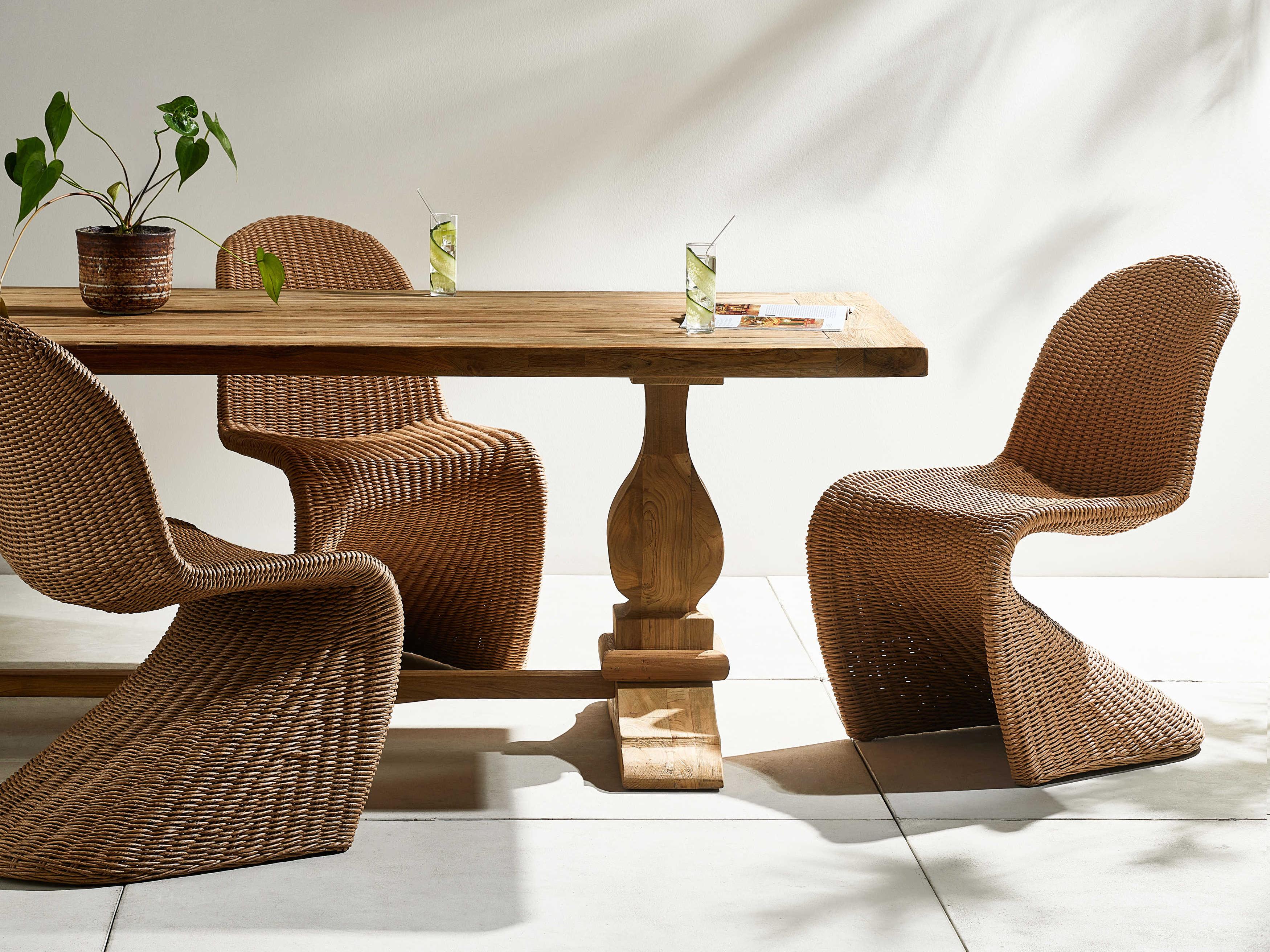 Four Hands Providence Novell Rectangular Wood Reclaimed Natural Dining Table