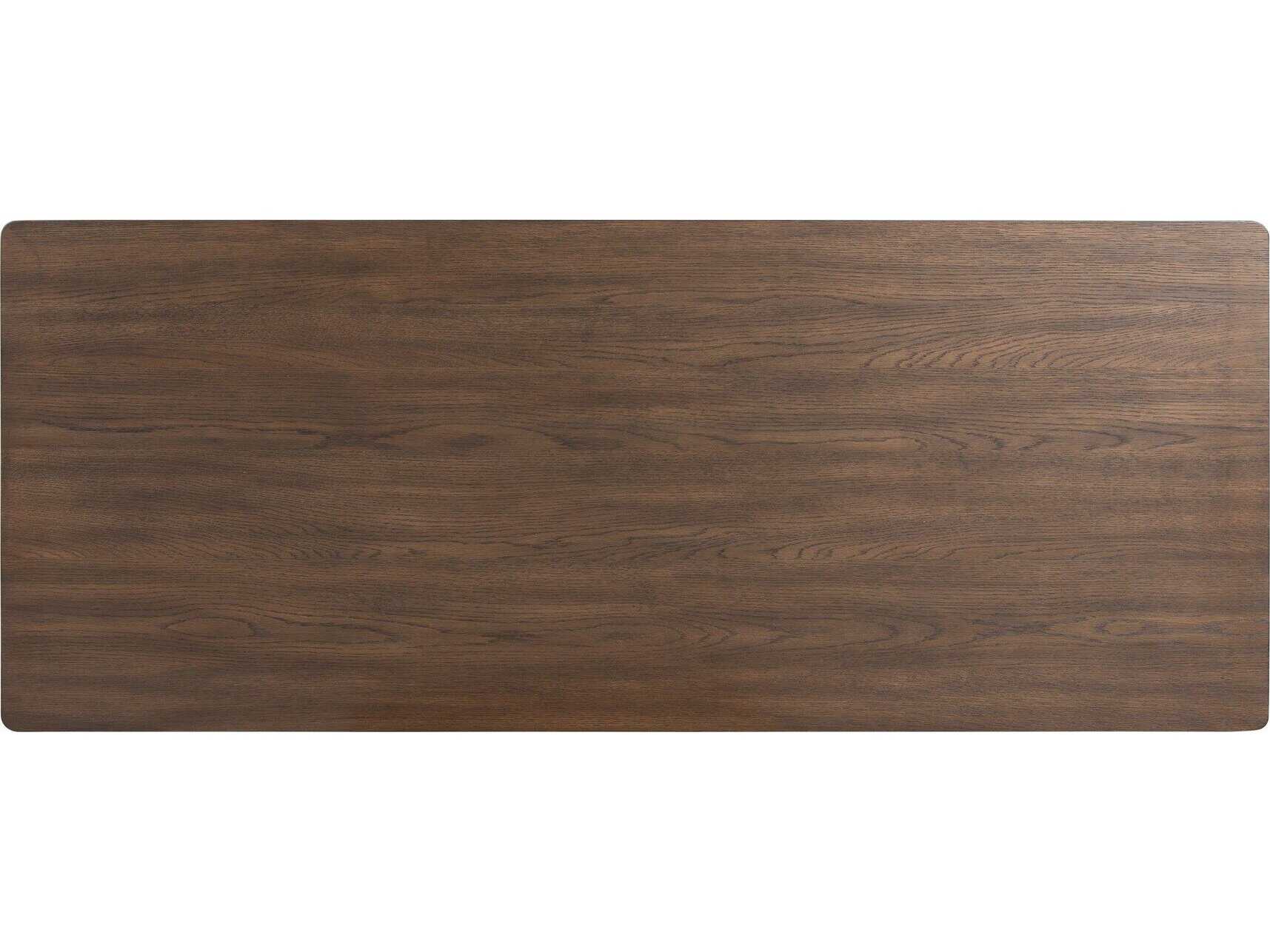 Four Hands Haiden Markia Aged Oak Veneer Oak Wood Desk