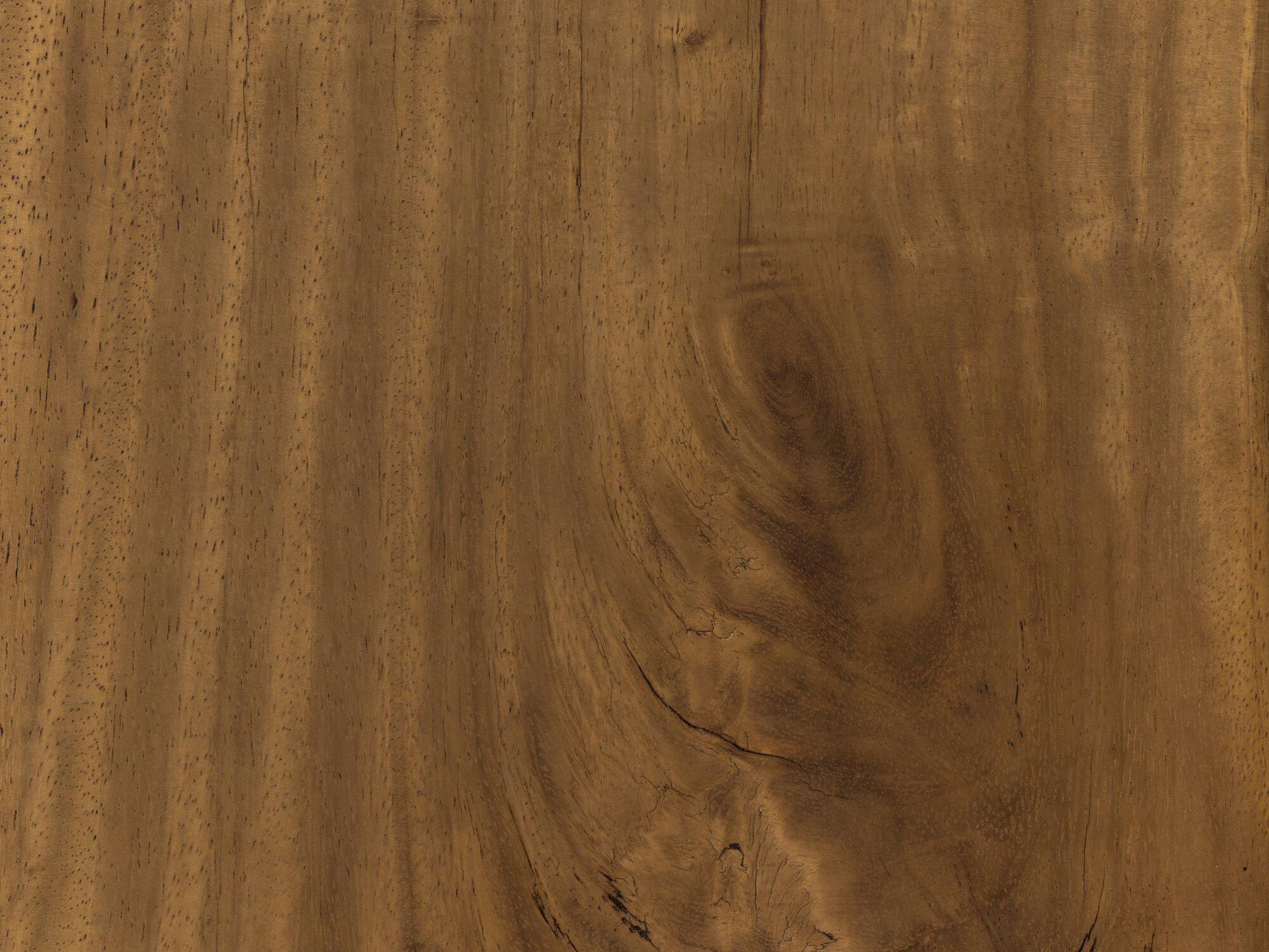 Four Hands Wesson Natural Brown Guanacaste Aged Metal Poker Game Table