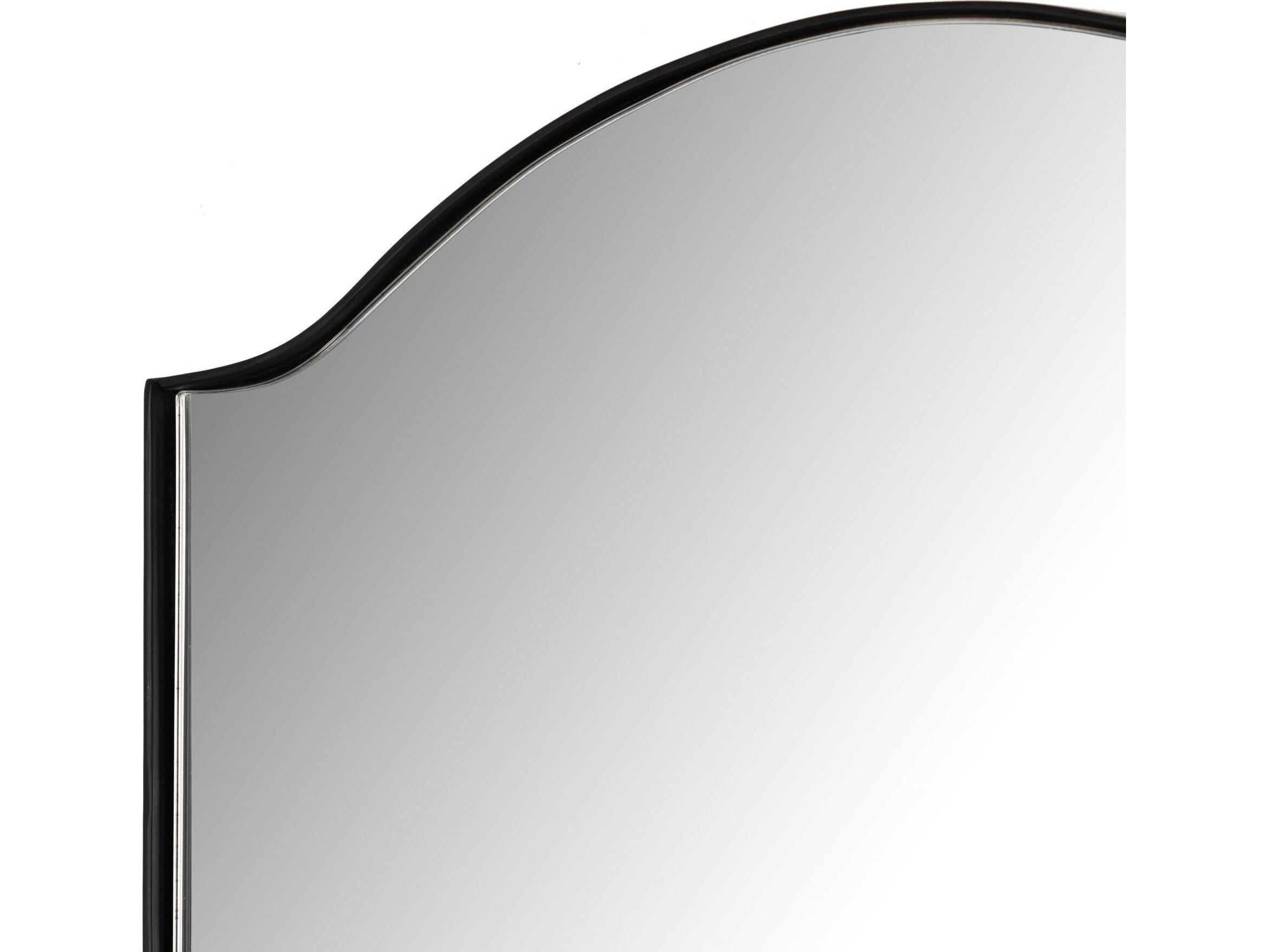 Four Hands Asher Jacques Gunmetal  Small Mirror