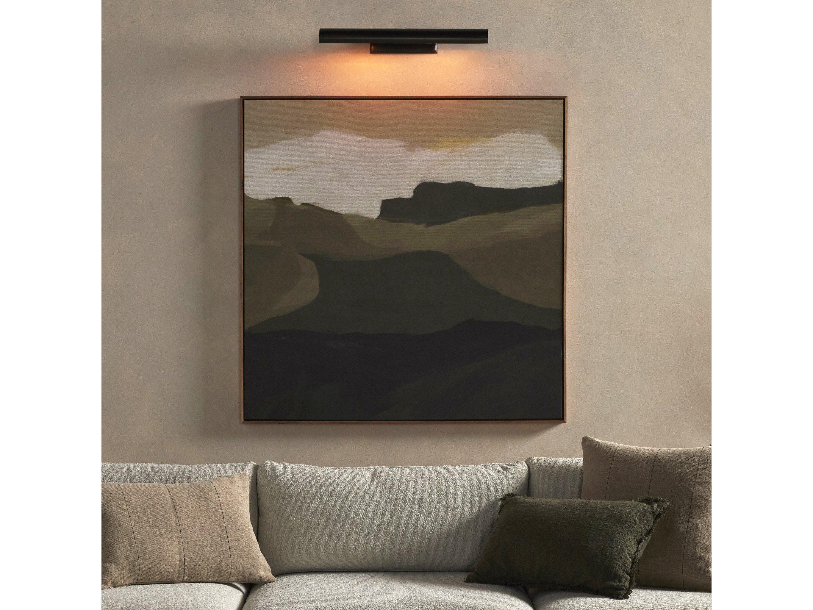 Four Hands Camden Clement Aged Antique Brass  Picture Light