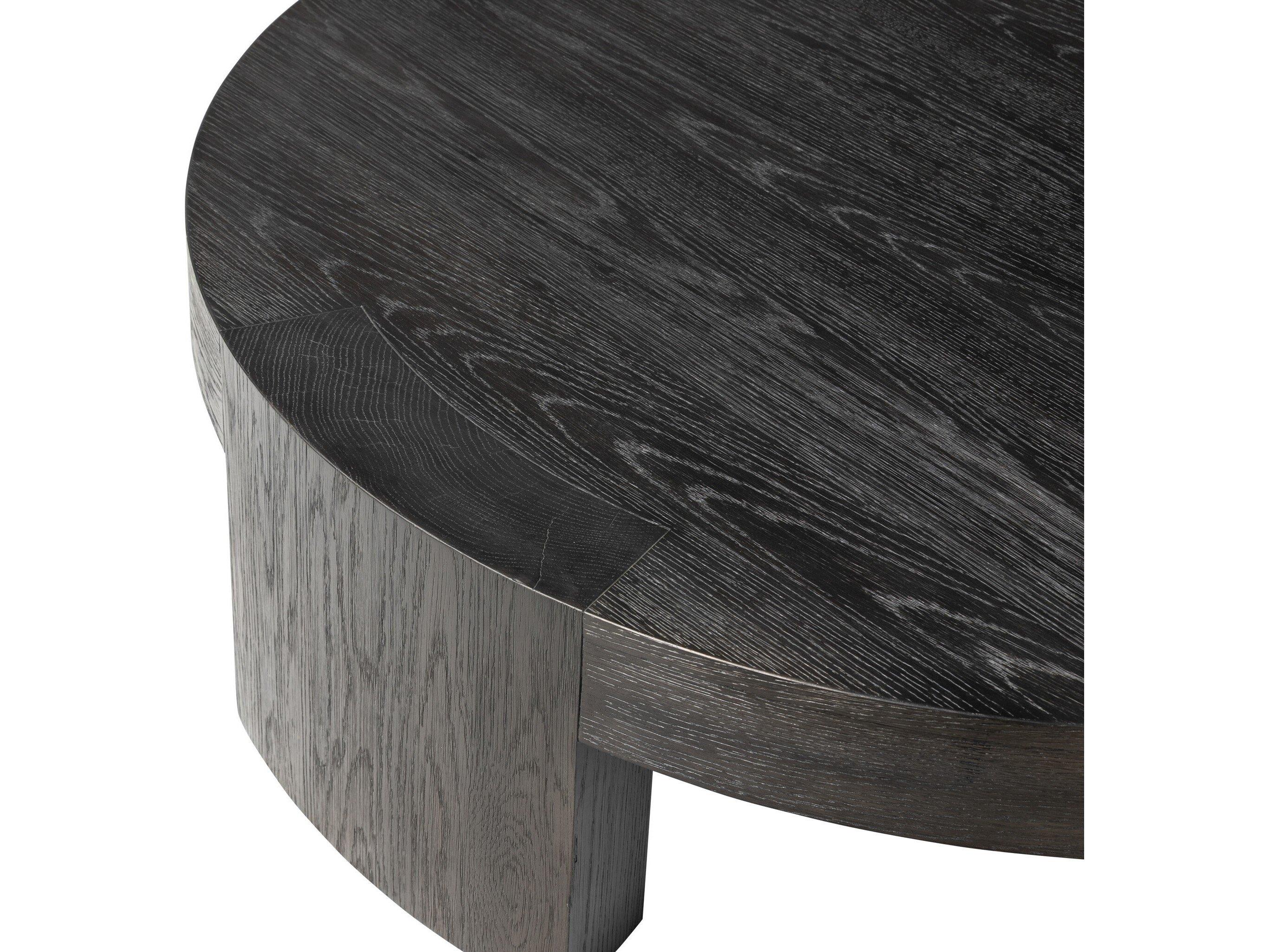 Four Hands Irondale Sheffield Charcoal Oak Veneer Coffee Table