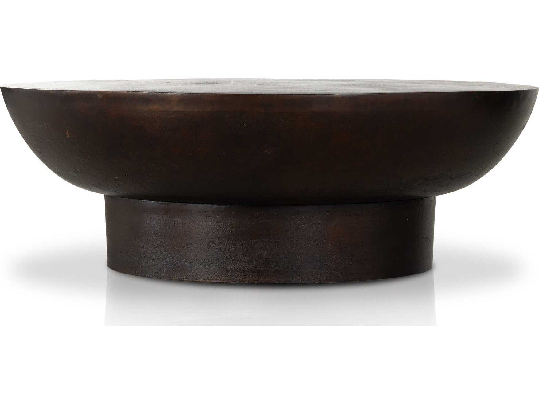 Four Hands Marlow Searcy Antique Rust Coffee Table